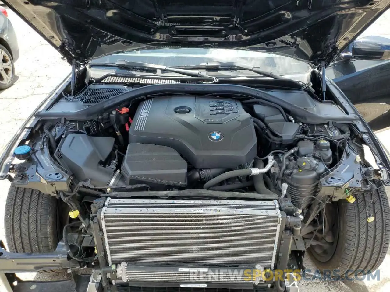 11 fotografías del automóvil dañado 3MW5R7J04N8C48281 BMW 3 SERIES 2022