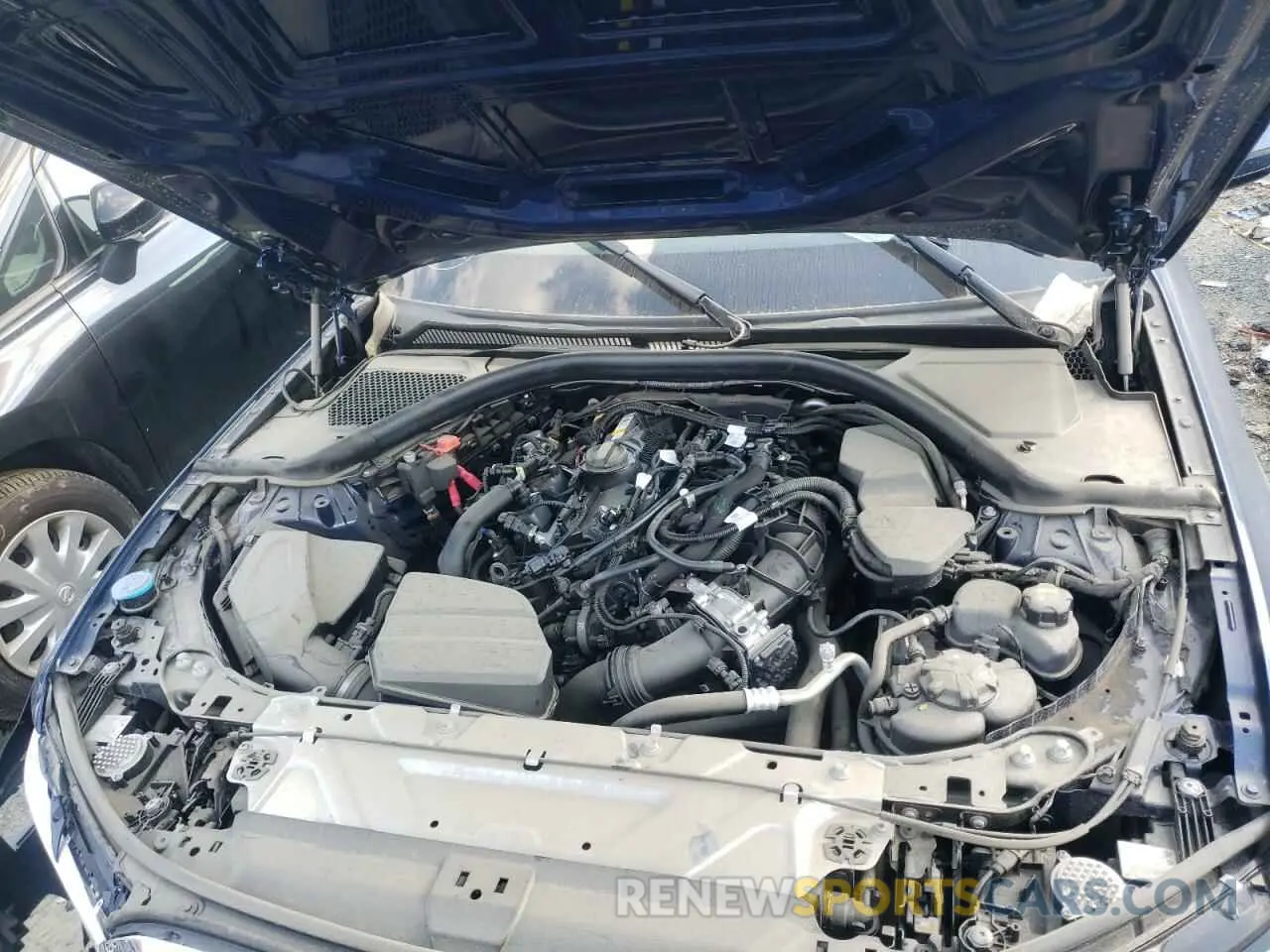 7 fotografías del automóvil dañado 3MW5R7J05N8C33935 BMW 3 SERIES 2022