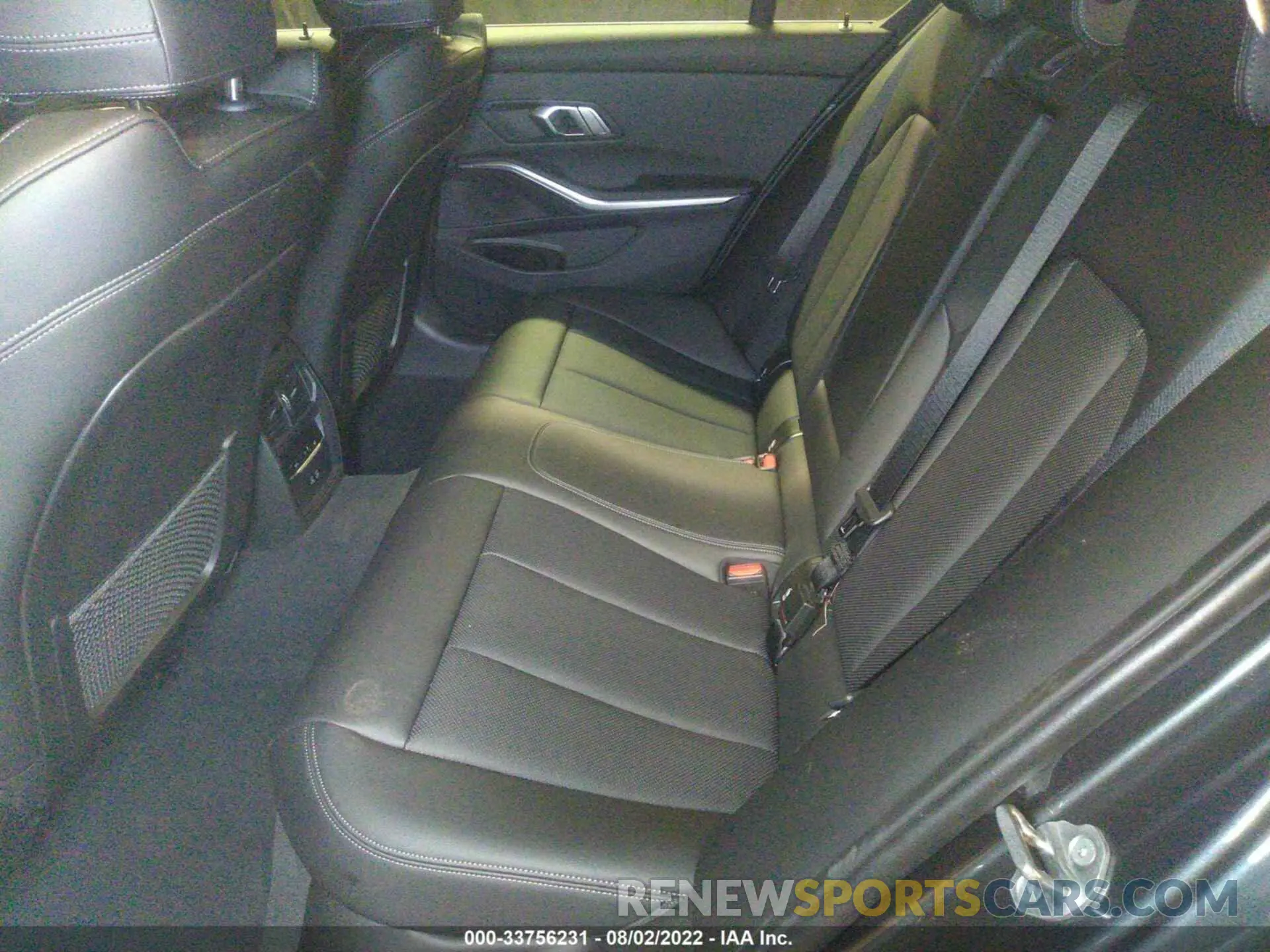 8 fotografías del automóvil dañado 3MW5R7J06N8C66166 BMW 3 SERIES 2022