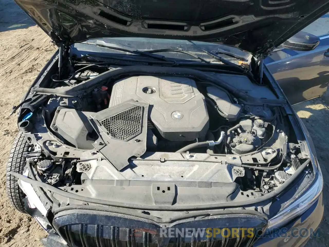11 fotografías del automóvil dañado 3MW5R7J07N8C53541 BMW 3 SERIES 2022