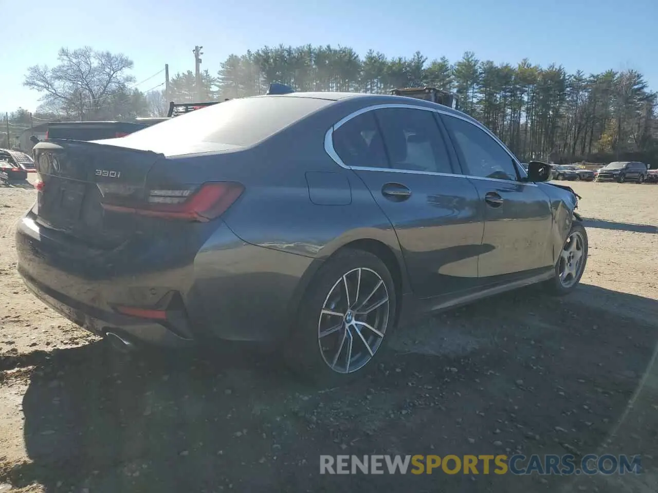 3 fotografías del automóvil dañado 3MW5R7J07N8C53541 BMW 3 SERIES 2022