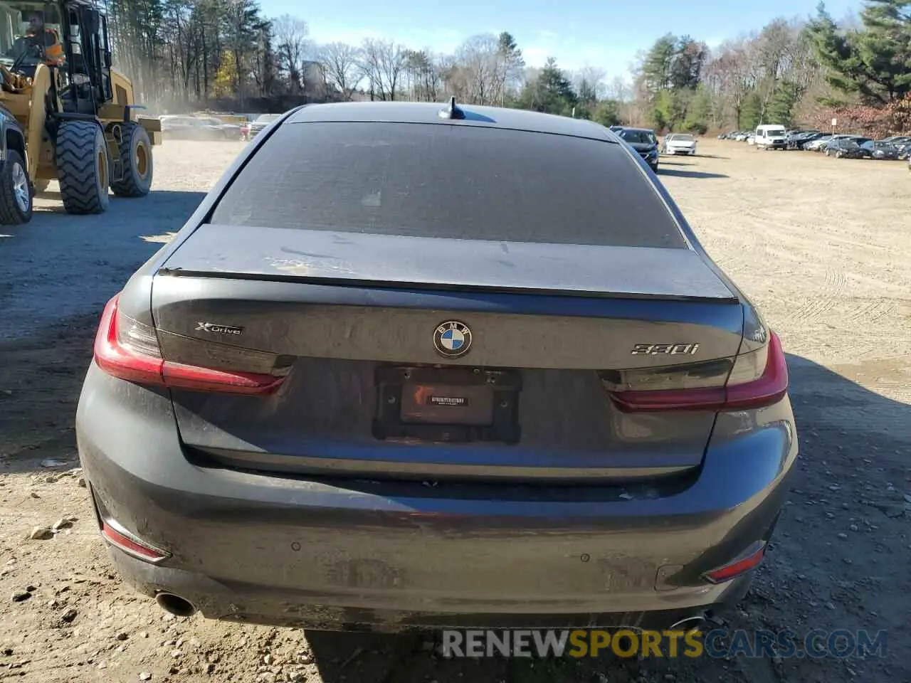 6 fotografías del automóvil dañado 3MW5R7J07N8C53541 BMW 3 SERIES 2022