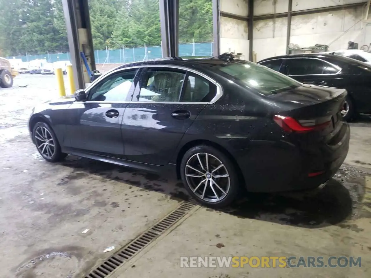 2 fotografías del automóvil dañado 3MW5R7J07N8C70064 BMW 3 SERIES 2022