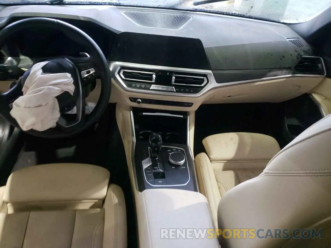 8 fotografías del automóvil dañado 3MW5R7J07N8C70064 BMW 3 SERIES 2022