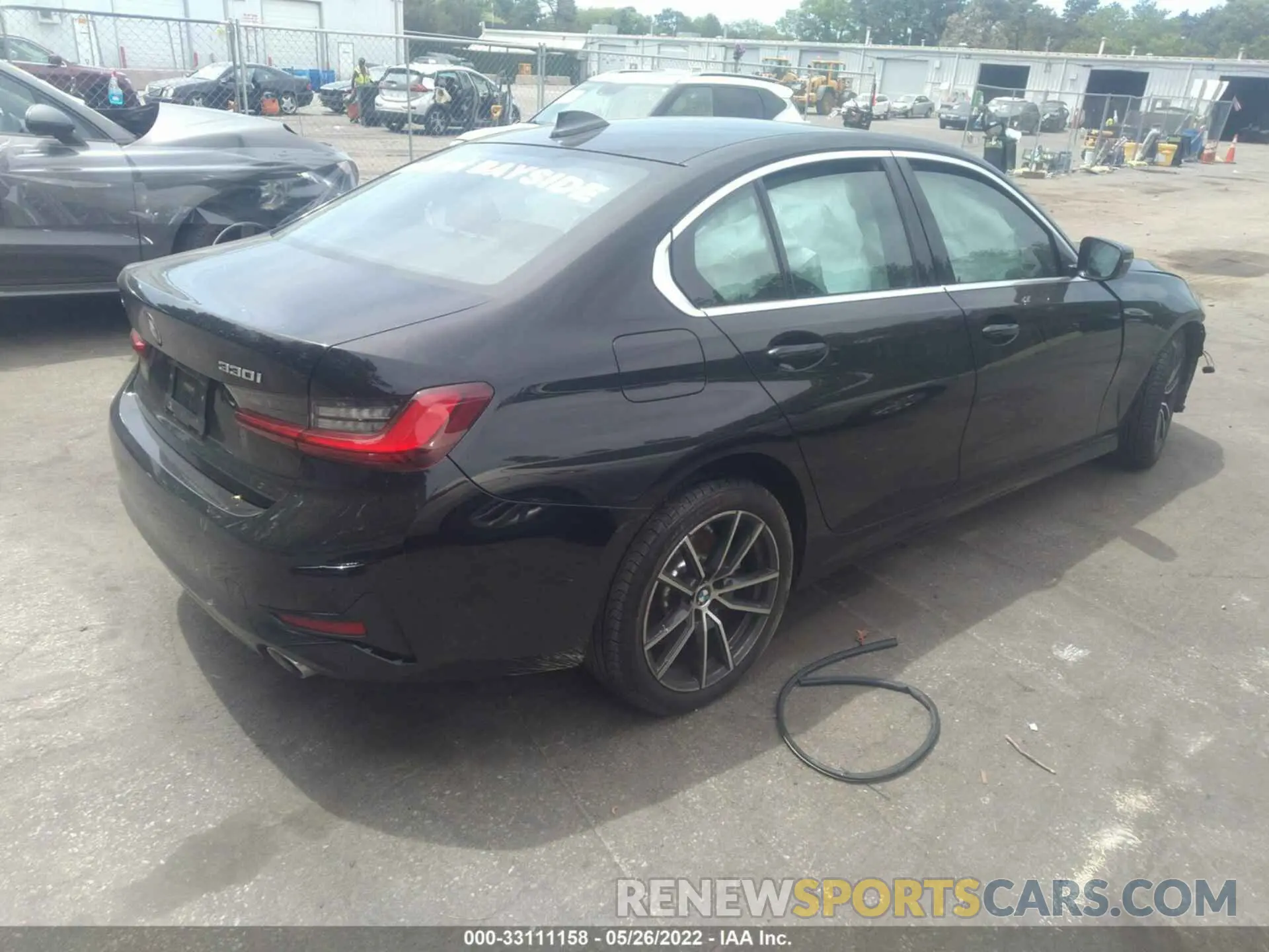 4 fotografías del automóvil dañado 3MW5R7J09N8C23263 BMW 3 SERIES 2022