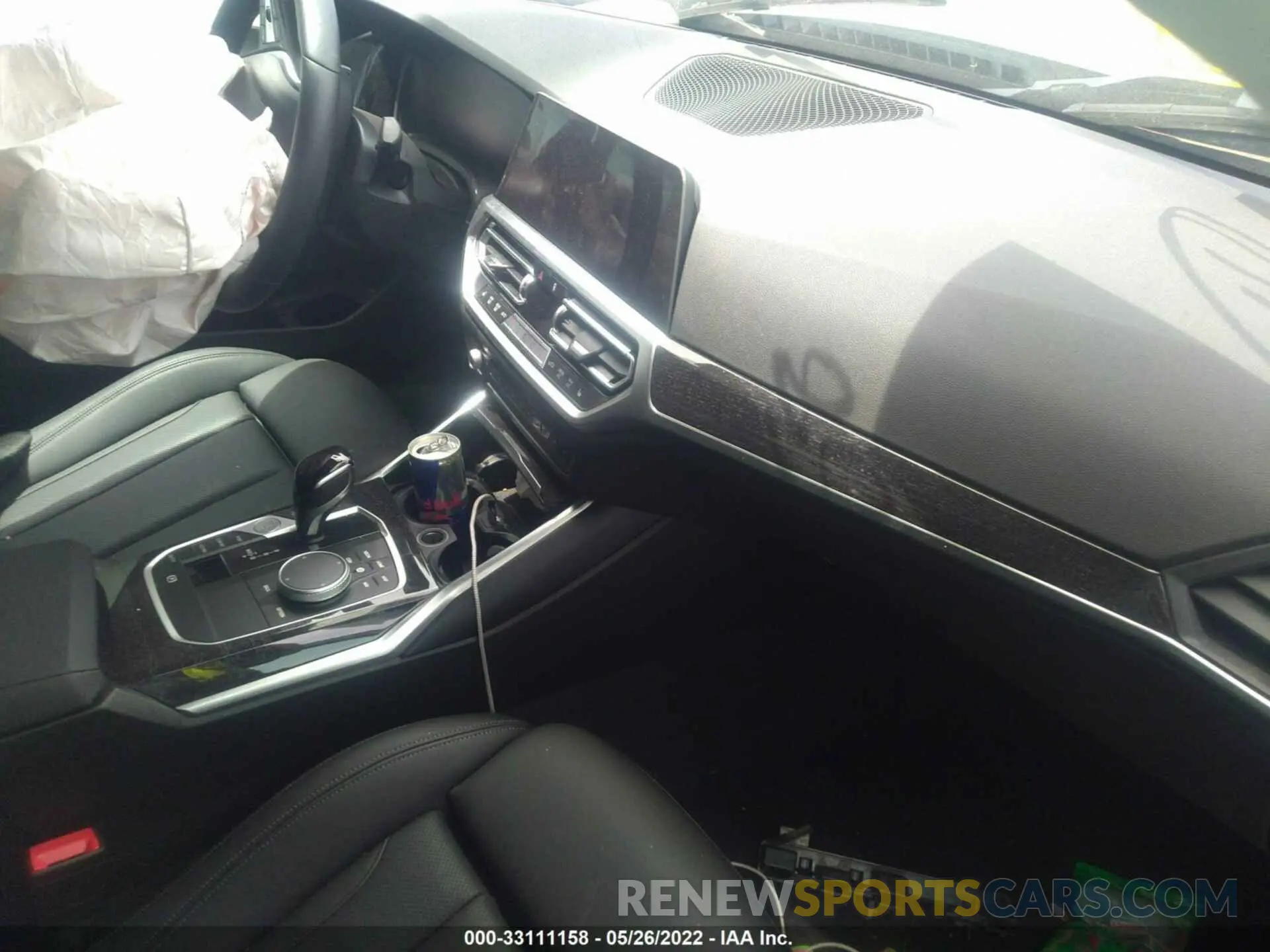 5 fotografías del automóvil dañado 3MW5R7J09N8C23263 BMW 3 SERIES 2022