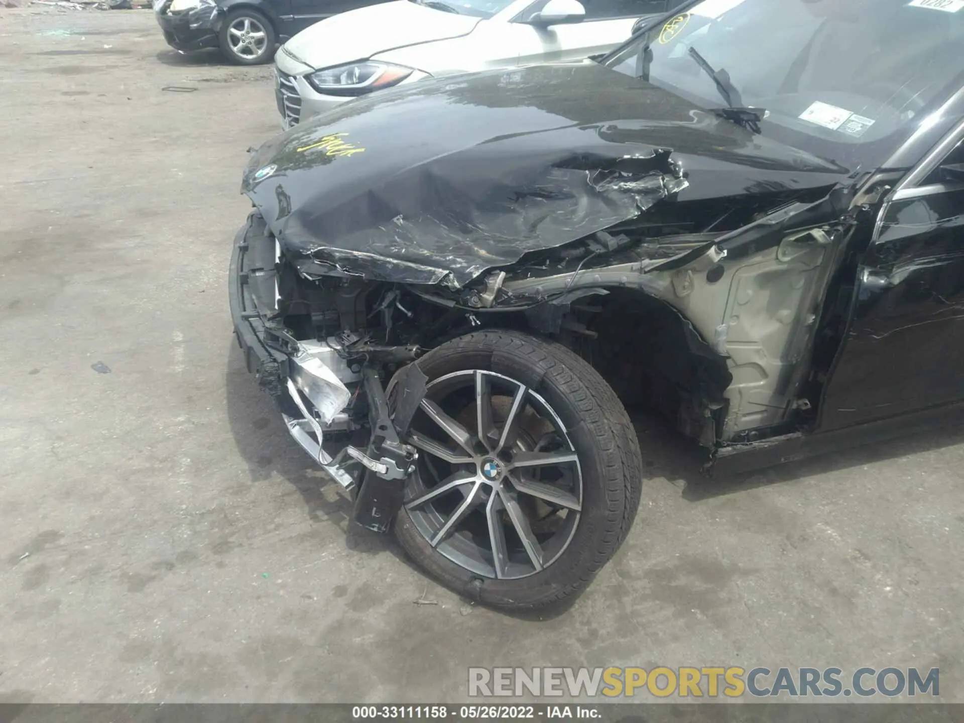 6 fotografías del automóvil dañado 3MW5R7J09N8C23263 BMW 3 SERIES 2022