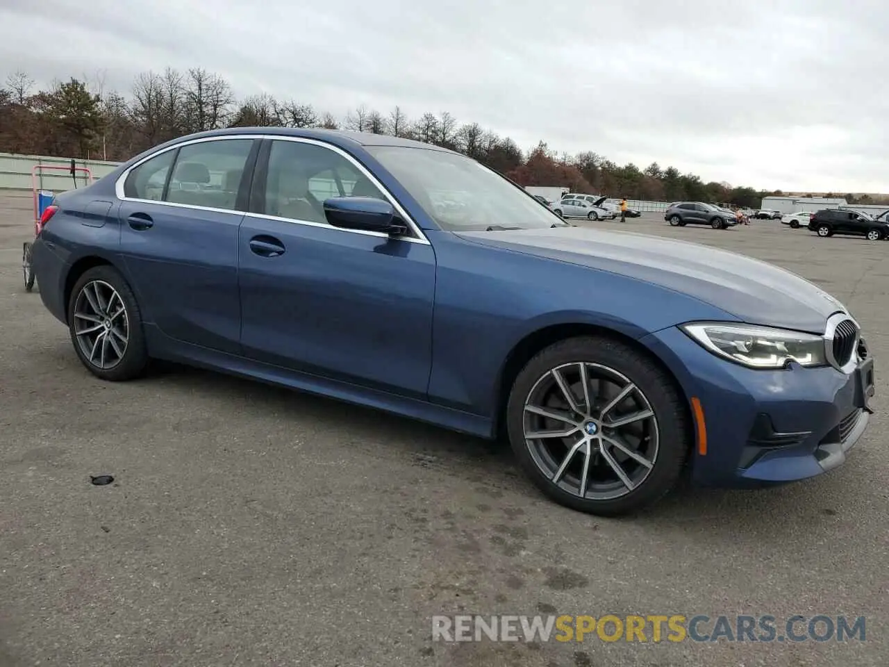 4 fotografías del automóvil dañado 3MW5R7J09N8C37857 BMW 3 SERIES 2022