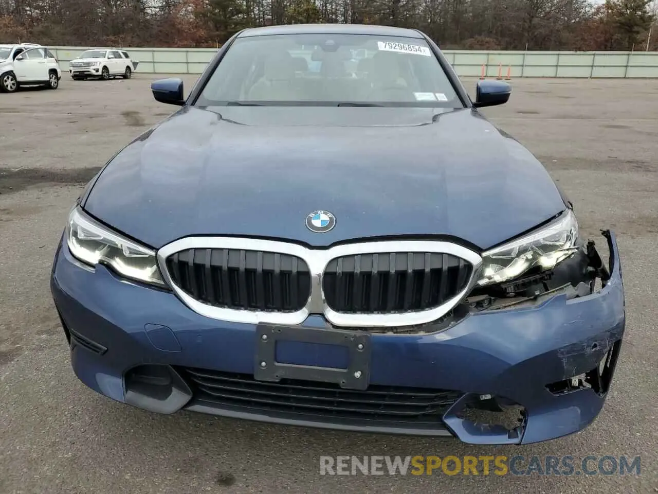 5 fotografías del automóvil dañado 3MW5R7J09N8C37857 BMW 3 SERIES 2022