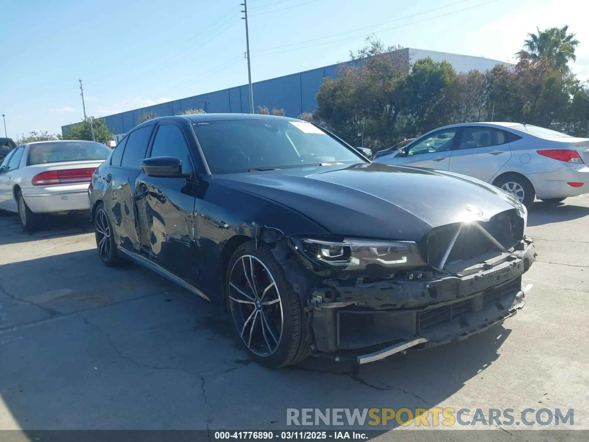 1 fotografías del automóvil dañado 3MW5U7J02N8C22521 BMW 3 SERIES 2022