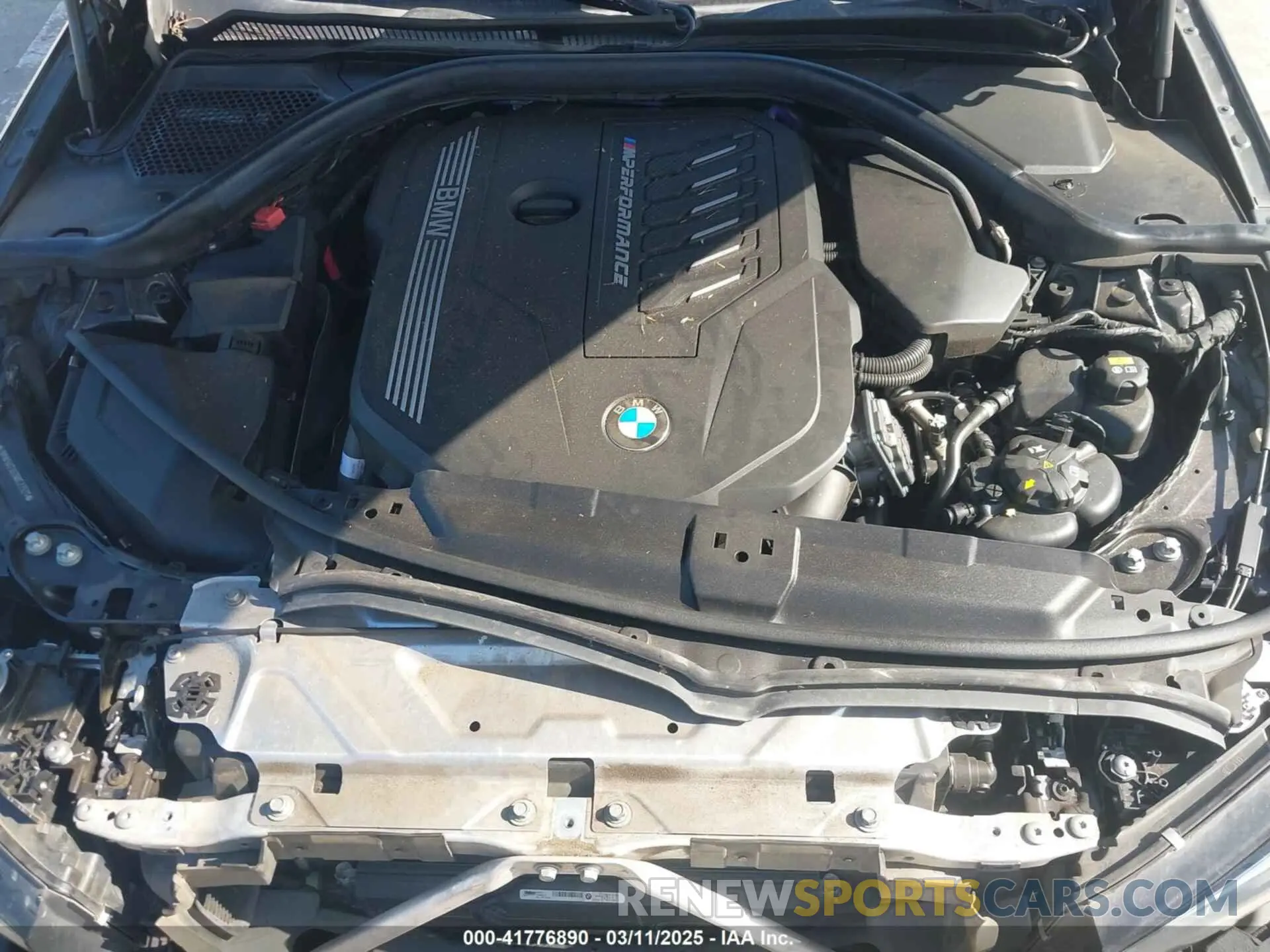 10 fotografías del automóvil dañado 3MW5U7J02N8C22521 BMW 3 SERIES 2022