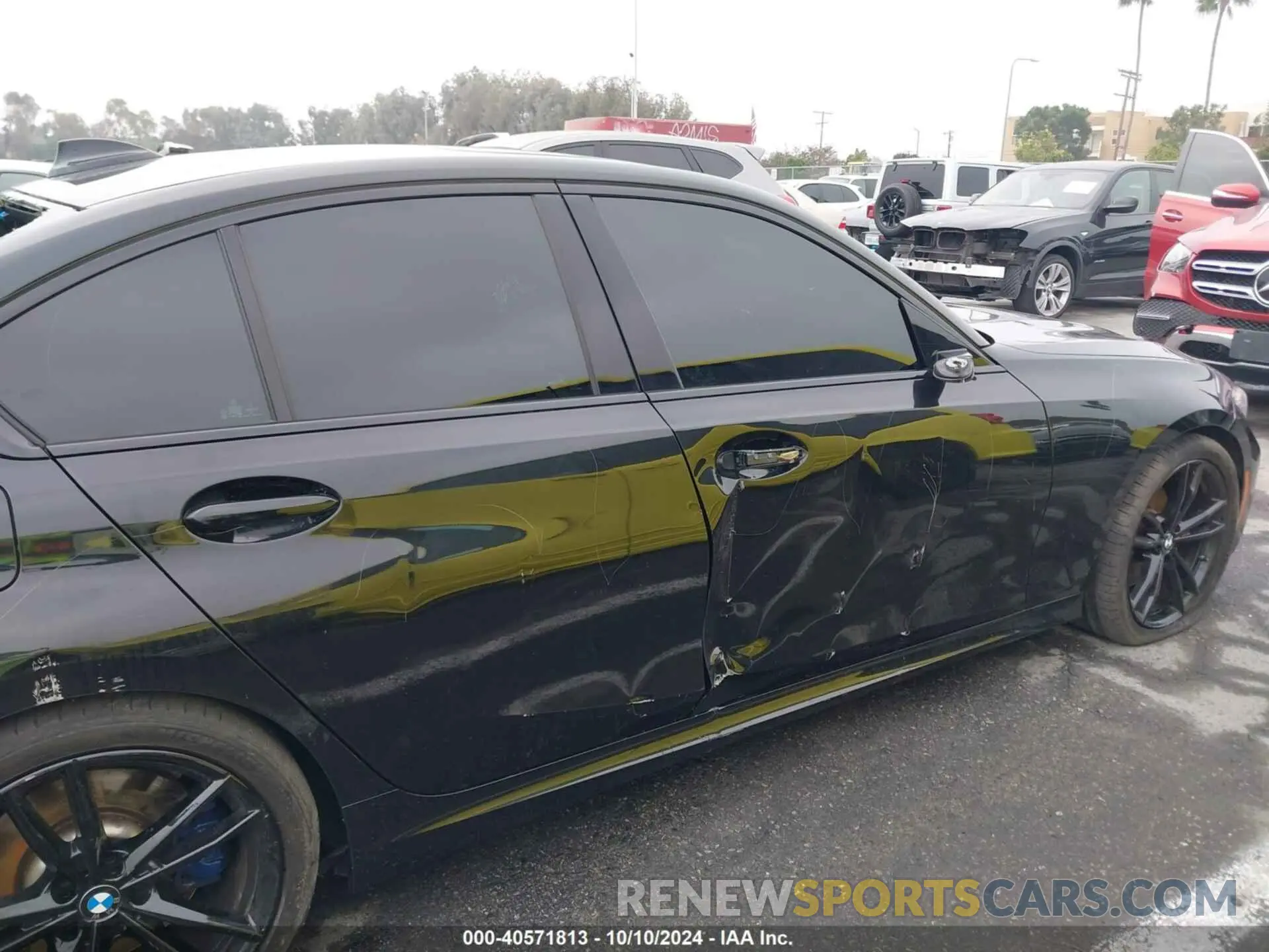 18 fotografías del automóvil dañado 3MW5U7J04N8C28983 BMW 3 SERIES 2022