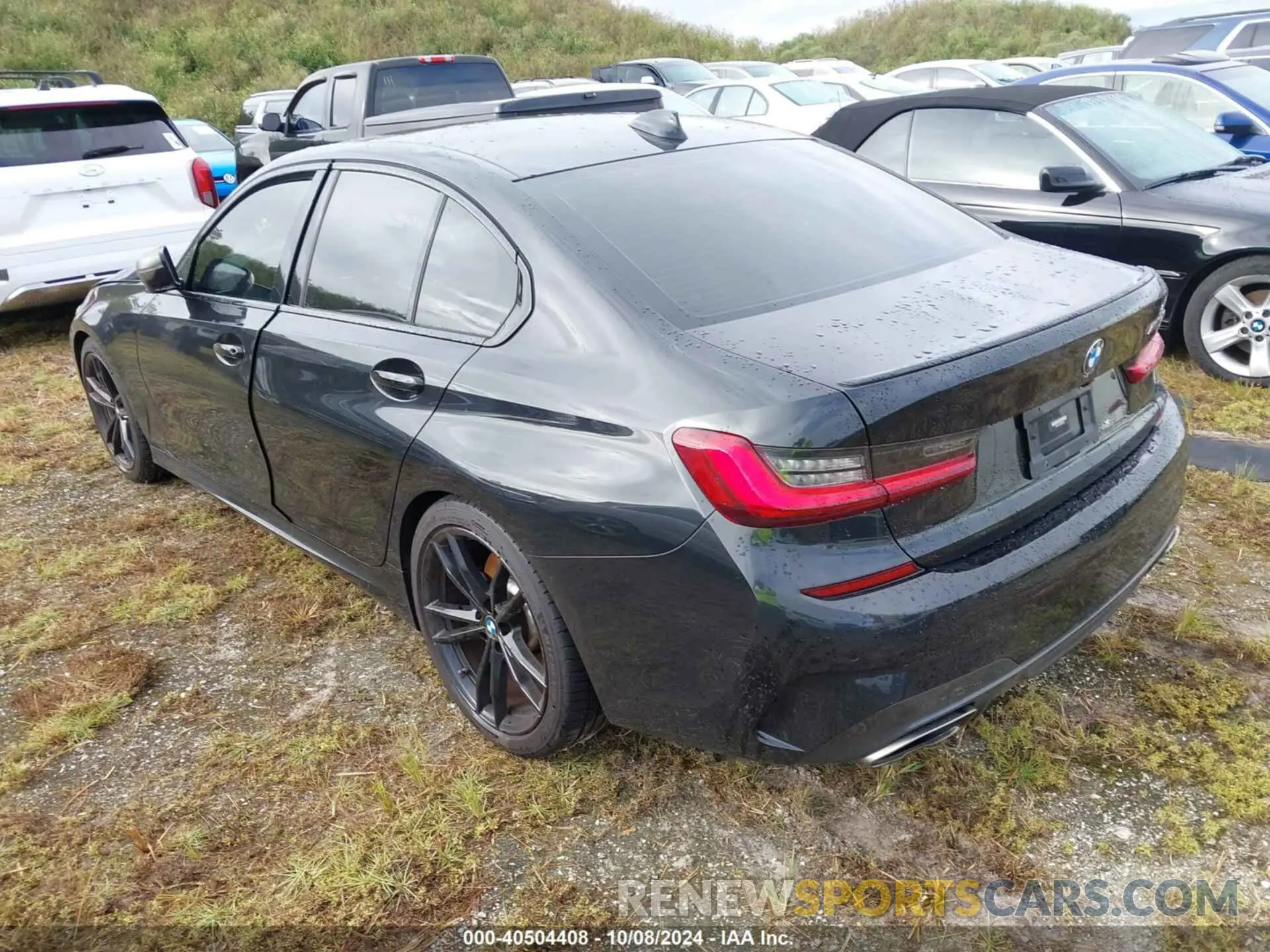 3 fotografías del automóvil dañado 3MW5U7J08N8C38349 BMW 3 SERIES 2022