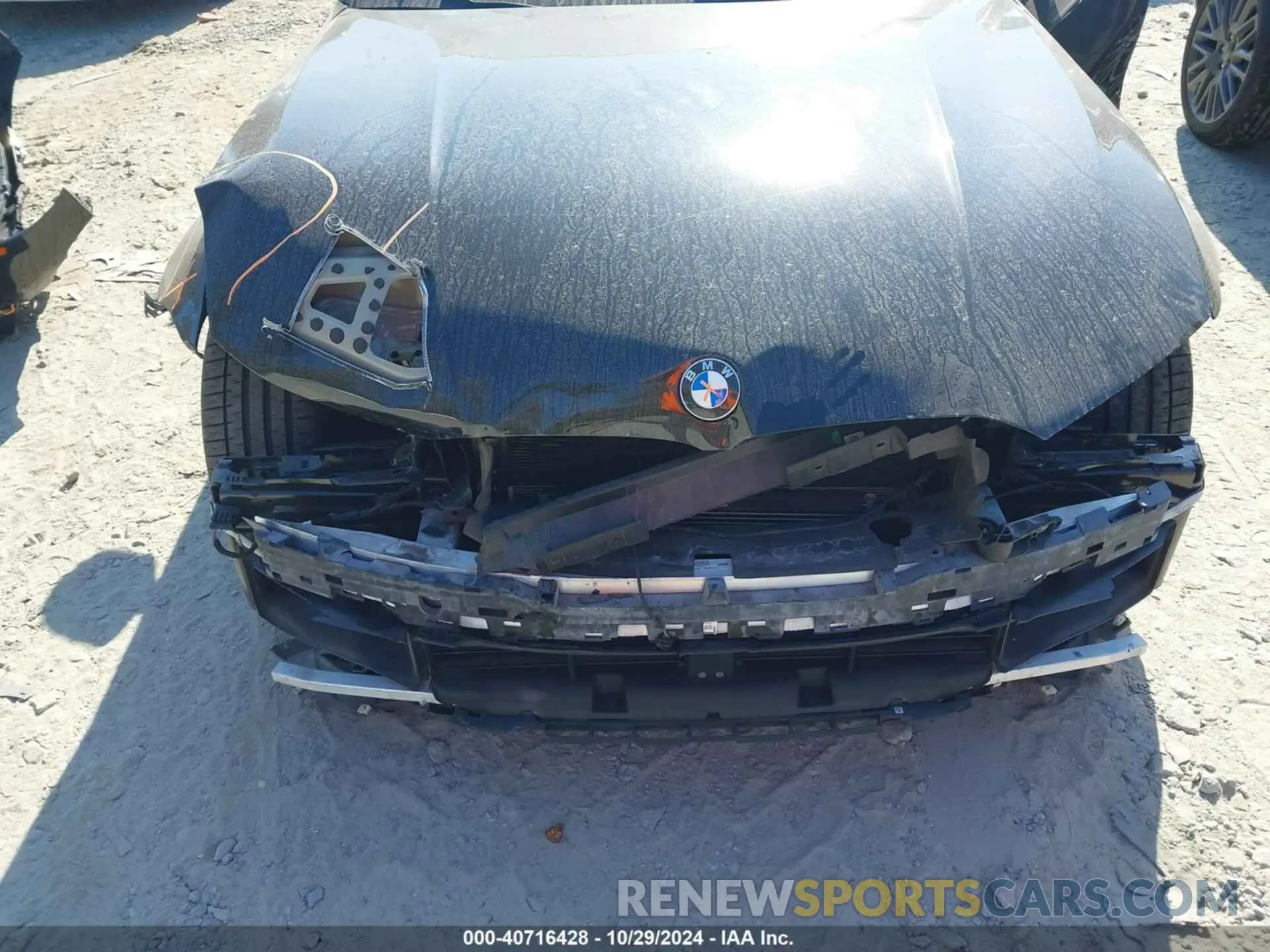 6 fotografías del automóvil dañado 3MW5U7J0XN8C33167 BMW 3 SERIES 2022