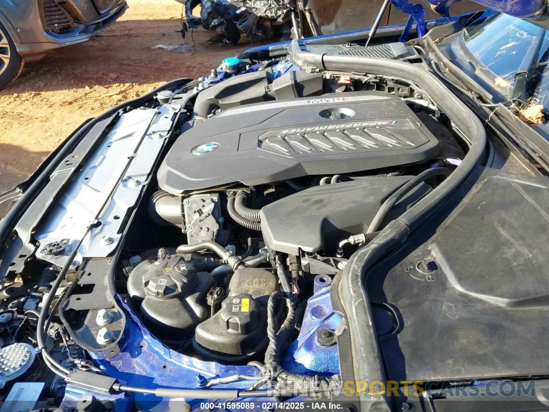 10 fotografías del automóvil dañado 3MW5U9J00N8C55321 BMW 3 SERIES 2022