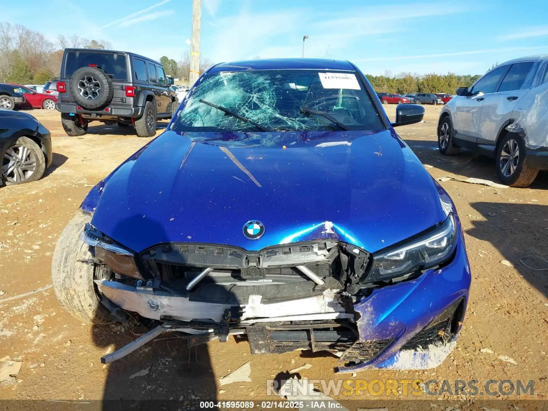 12 fotografías del automóvil dañado 3MW5U9J00N8C55321 BMW 3 SERIES 2022