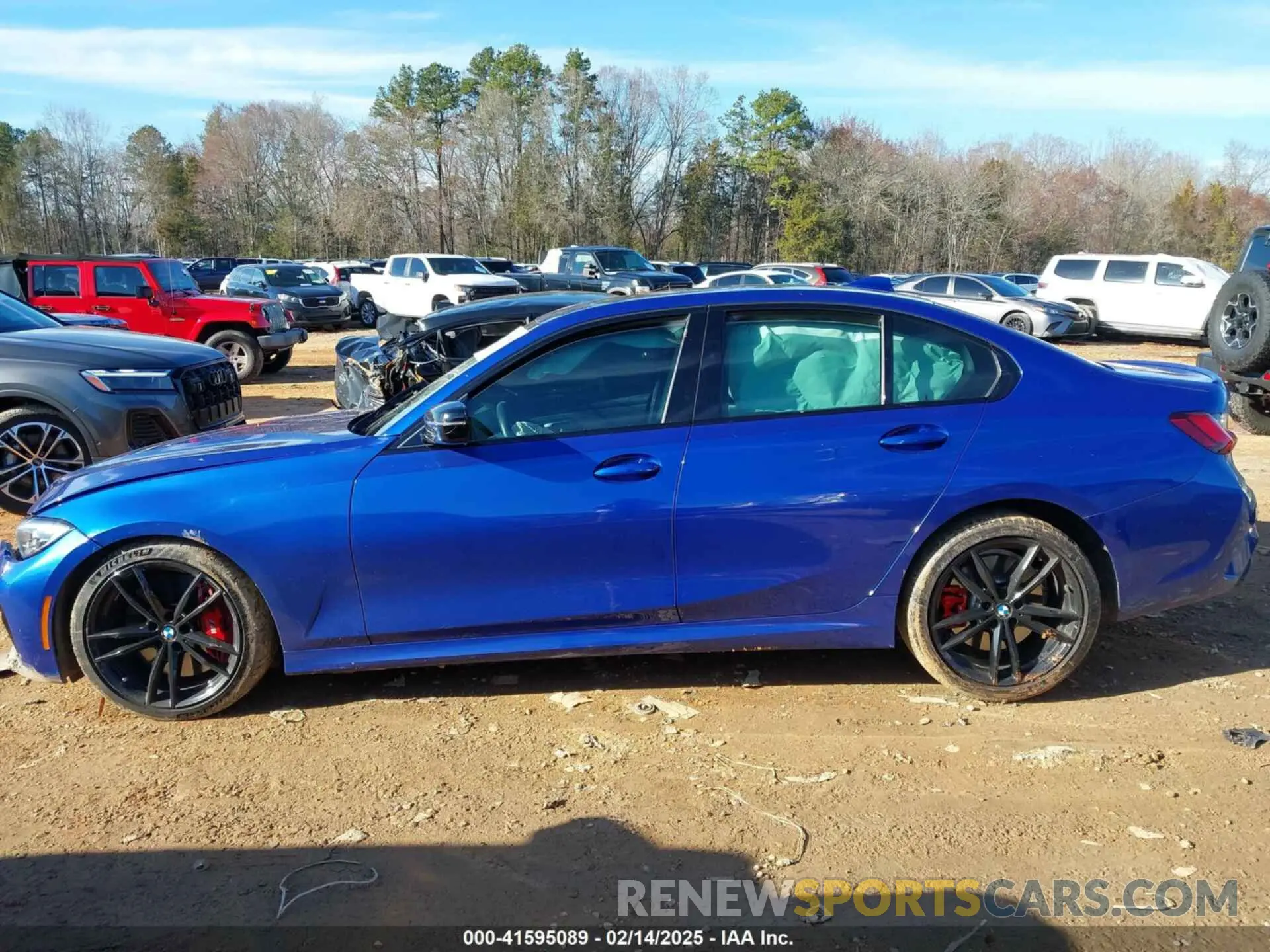 14 fotografías del automóvil dañado 3MW5U9J00N8C55321 BMW 3 SERIES 2022