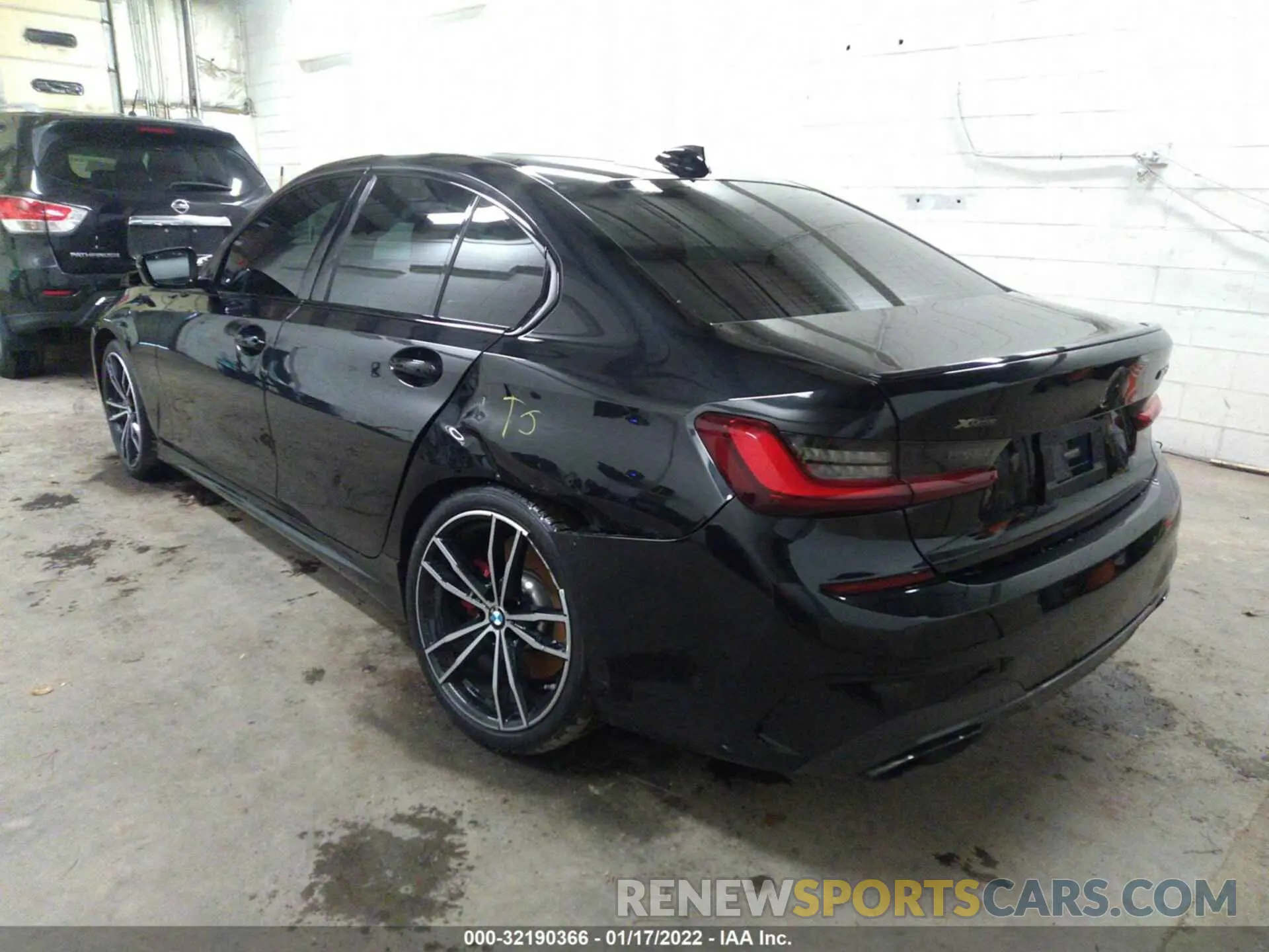 3 fotografías del automóvil dañado 3MW5U9J02N8C25561 BMW 3 SERIES 2022
