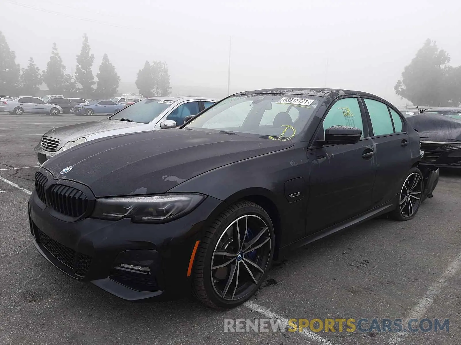 2 fotografías del automóvil dañado WBA5P7C00NFL65883 BMW 3 SERIES 2022