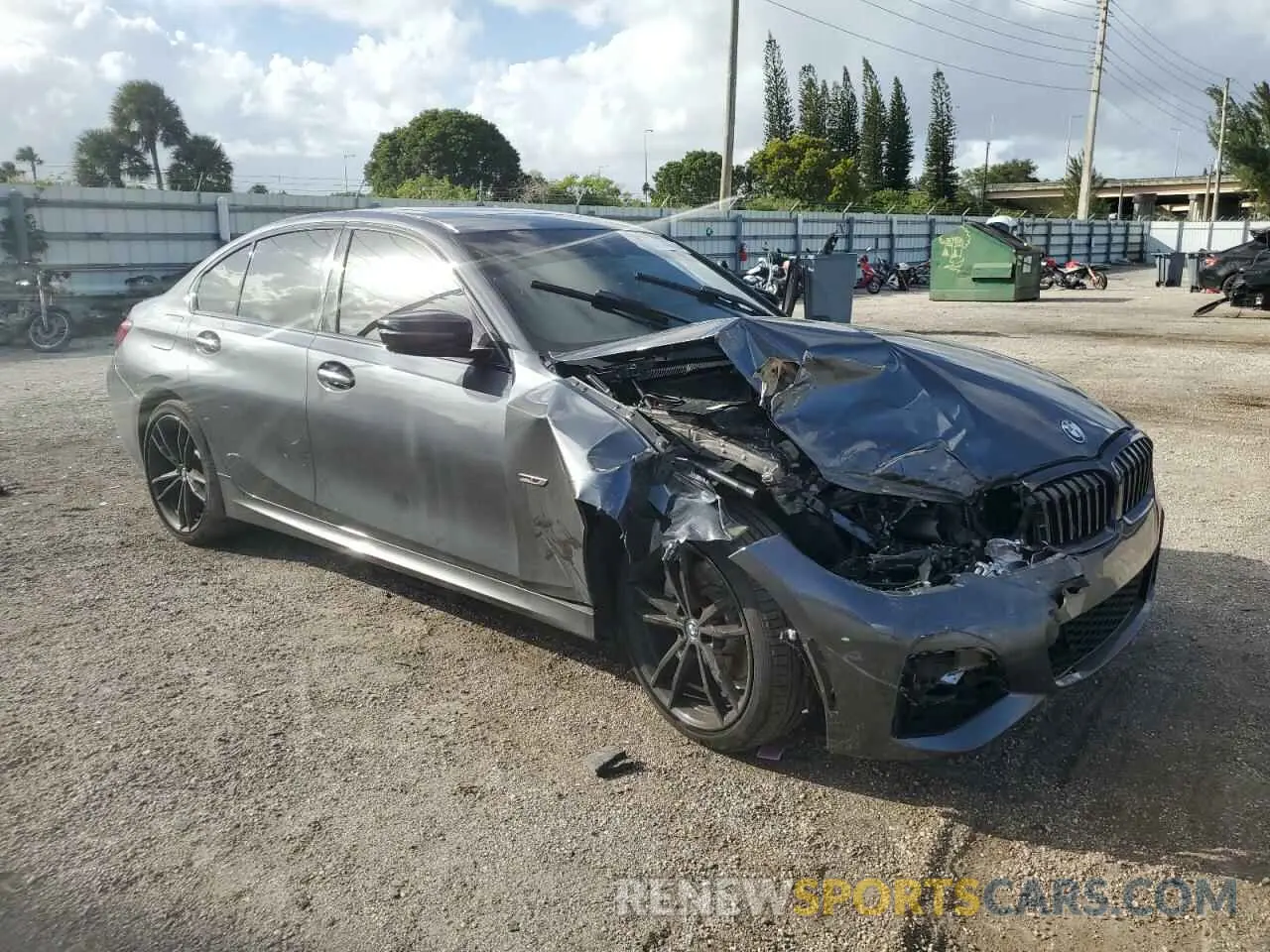 4 fotografías del automóvil dañado WBA5P7C02NFL66730 BMW 3 SERIES 2022