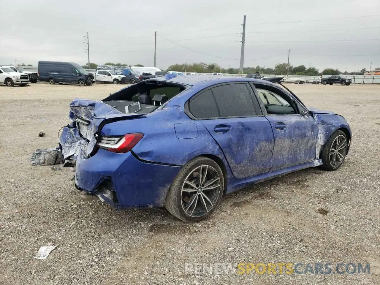 3 fotografías del automóvil dañado 3MW39FF01P8D13164 BMW 3 SERIES 2023