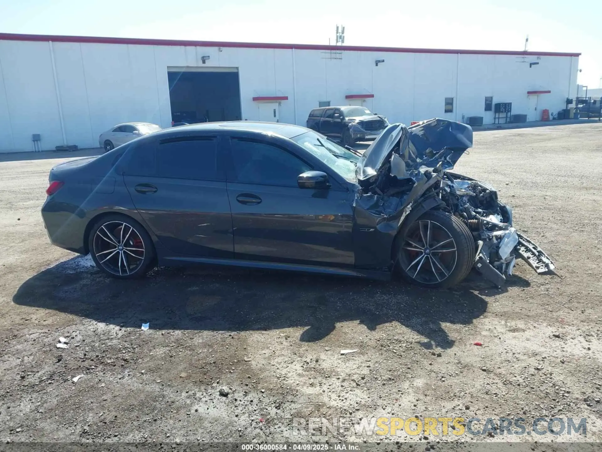 13 fotografías del automóvil dañado 3MW39FF02P8D03050 BMW 3 SERIES 2023