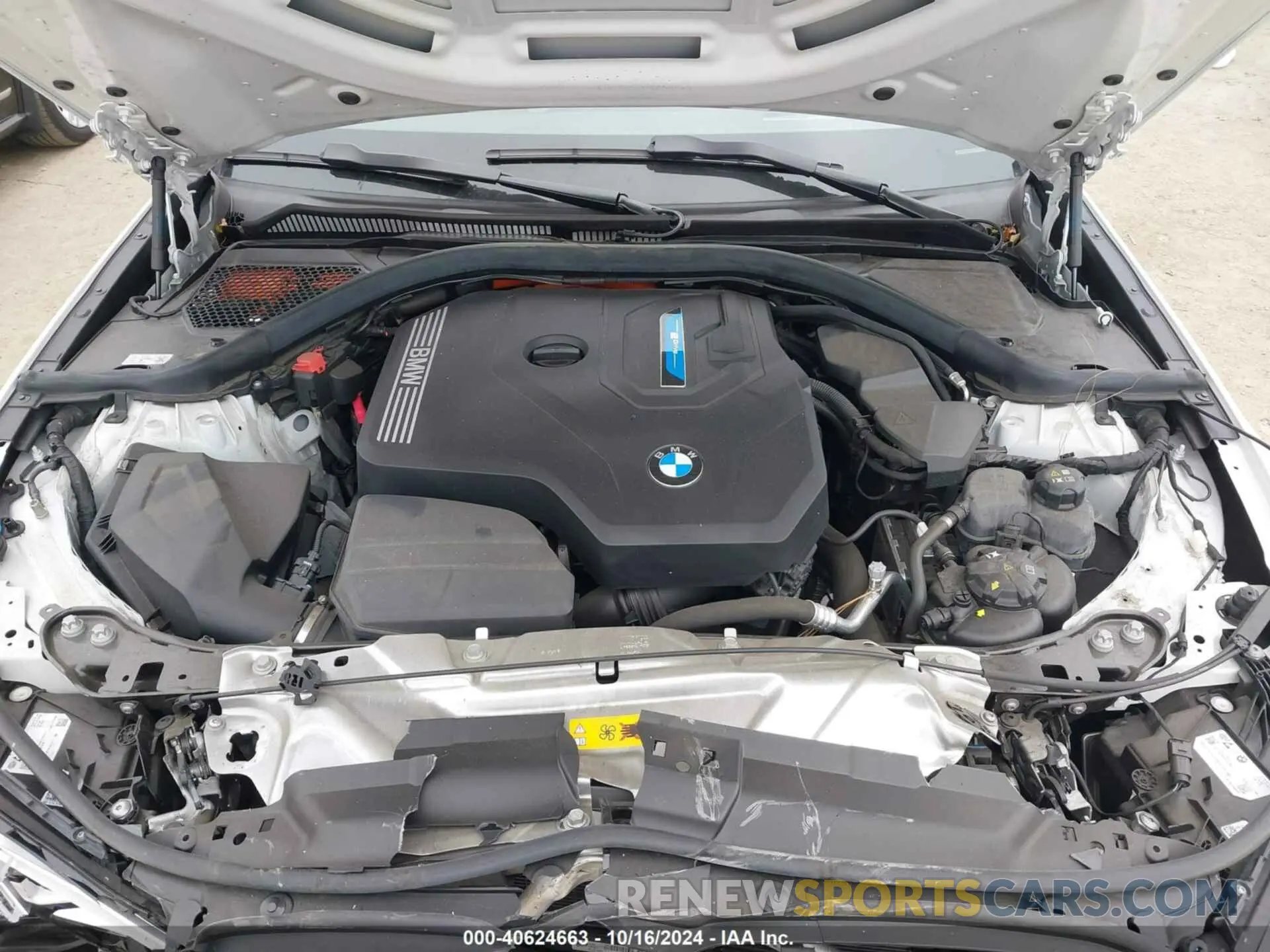 10 fotografías del automóvil dañado 3MW39FF04P8C87627 BMW 3 SERIES 2023