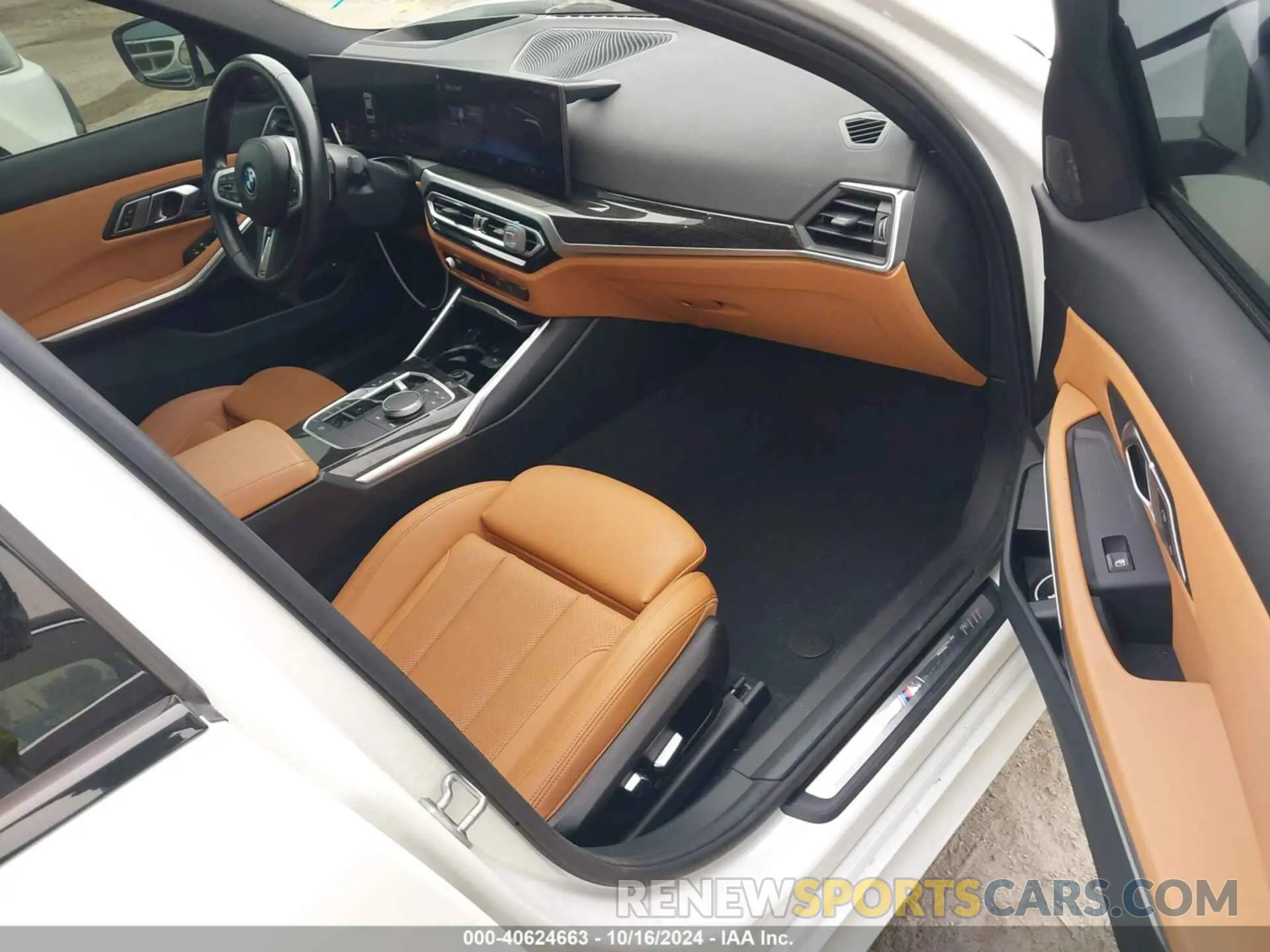 5 fotografías del automóvil dañado 3MW39FF04P8C87627 BMW 3 SERIES 2023