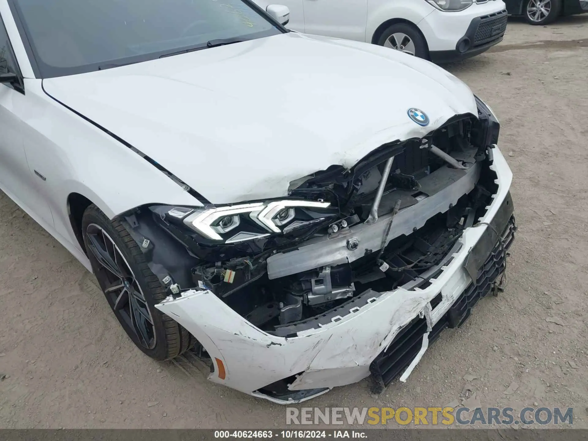 6 fotografías del automóvil dañado 3MW39FF04P8C87627 BMW 3 SERIES 2023