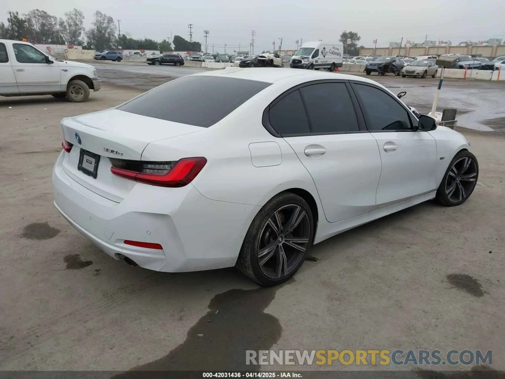 4 fotografías del automóvil dañado 3MW39FF09P8D13090 BMW 3 SERIES 2023