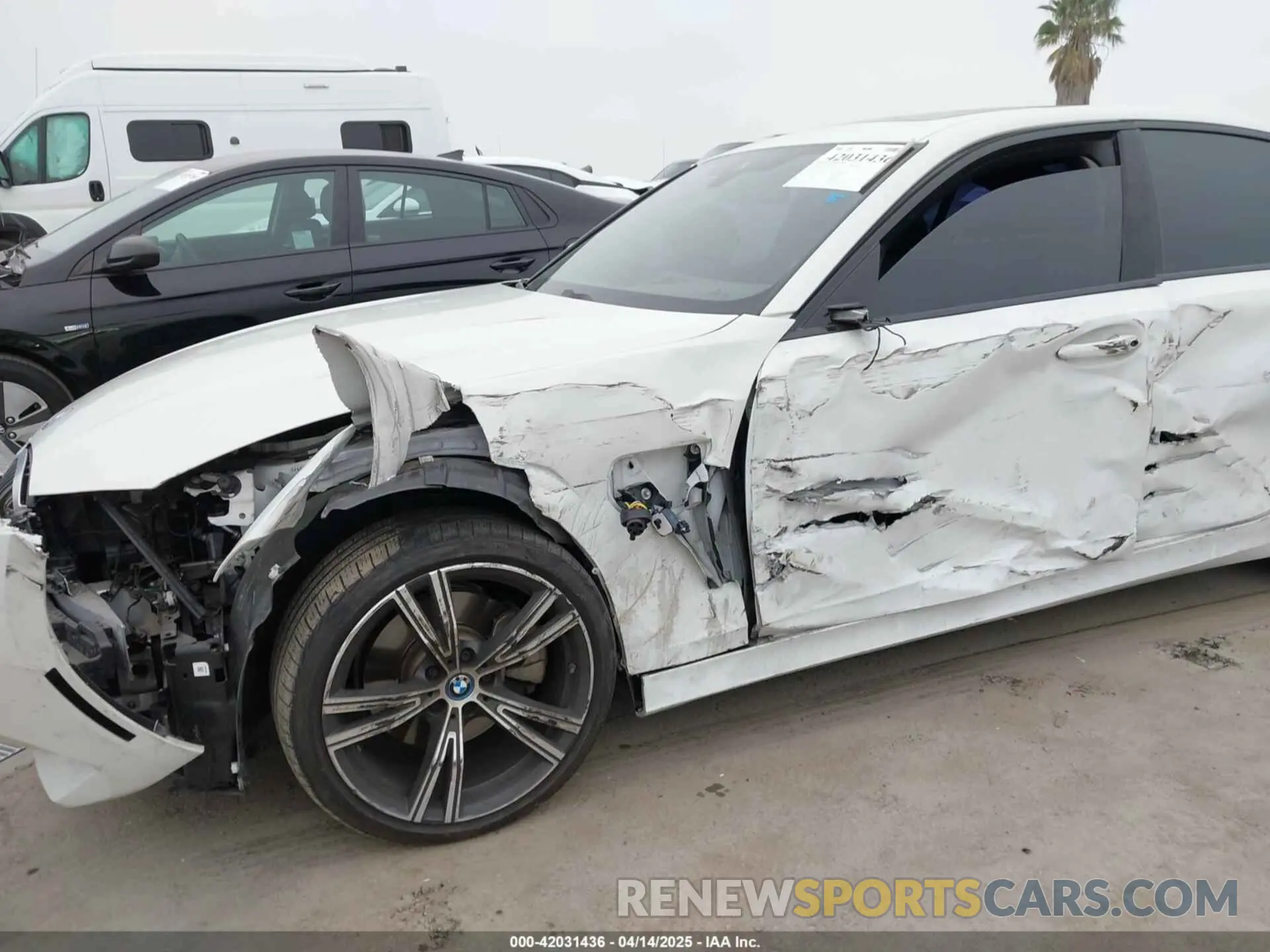 6 fotografías del automóvil dañado 3MW39FF09P8D13090 BMW 3 SERIES 2023