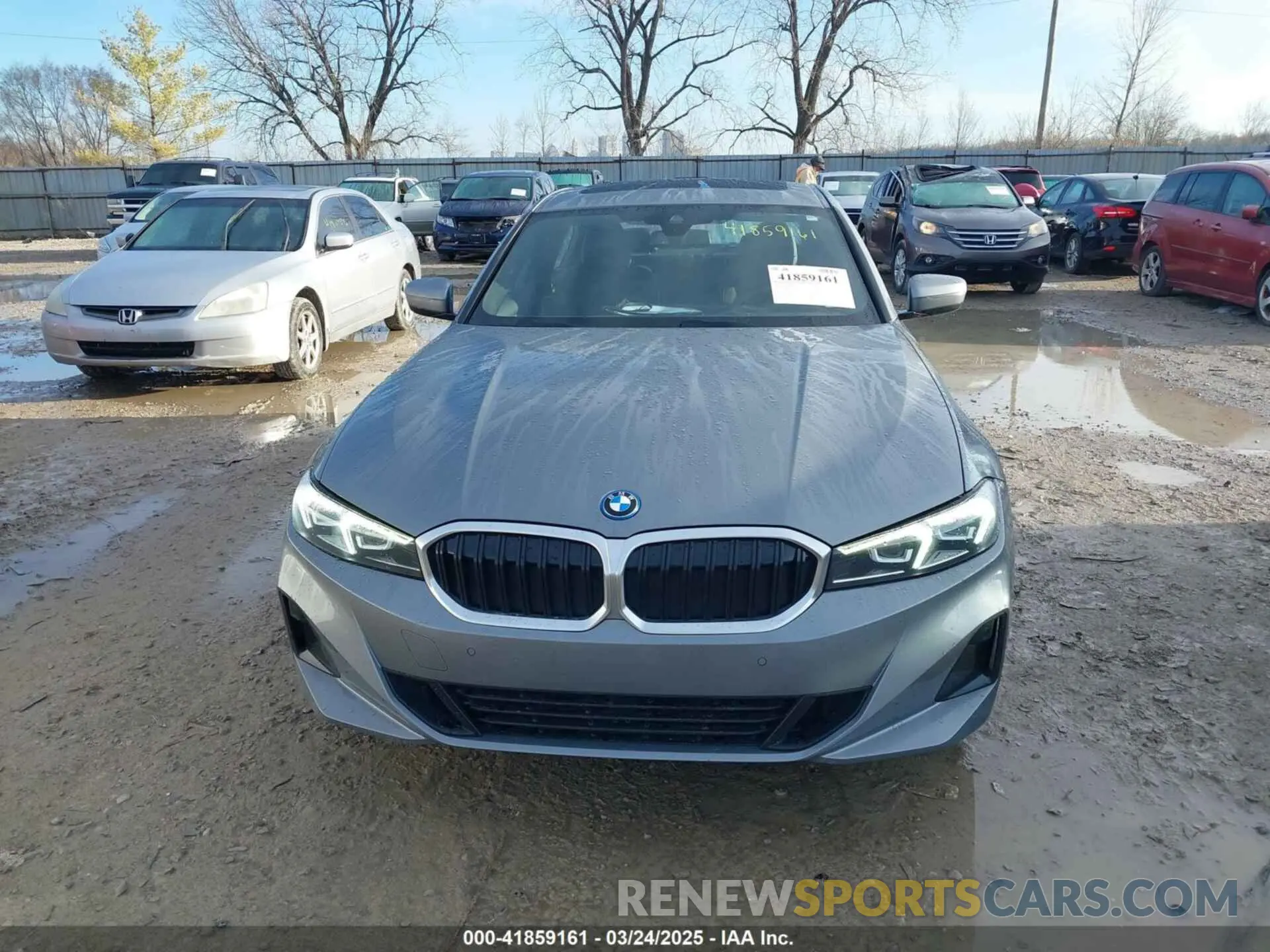 12 fotografías del automóvil dañado 3MW39FS01P8C81368 BMW 3 SERIES 2023