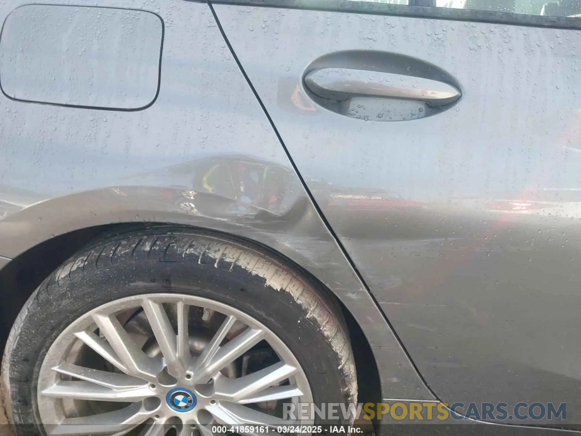6 fotografías del automóvil dañado 3MW39FS01P8C81368 BMW 3 SERIES 2023