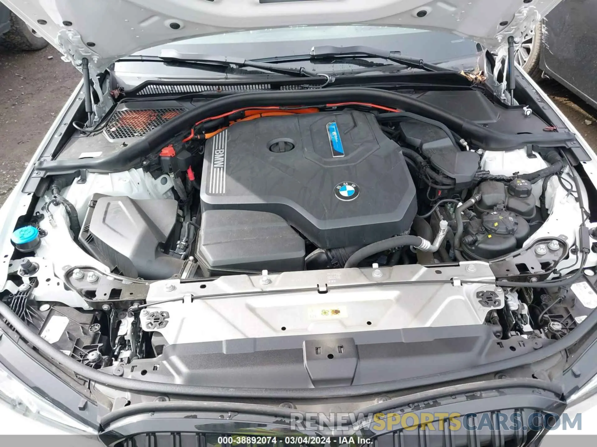 10 fotografías del automóvil dañado 3MW39FS06P8D08418 BMW 3 SERIES 2023