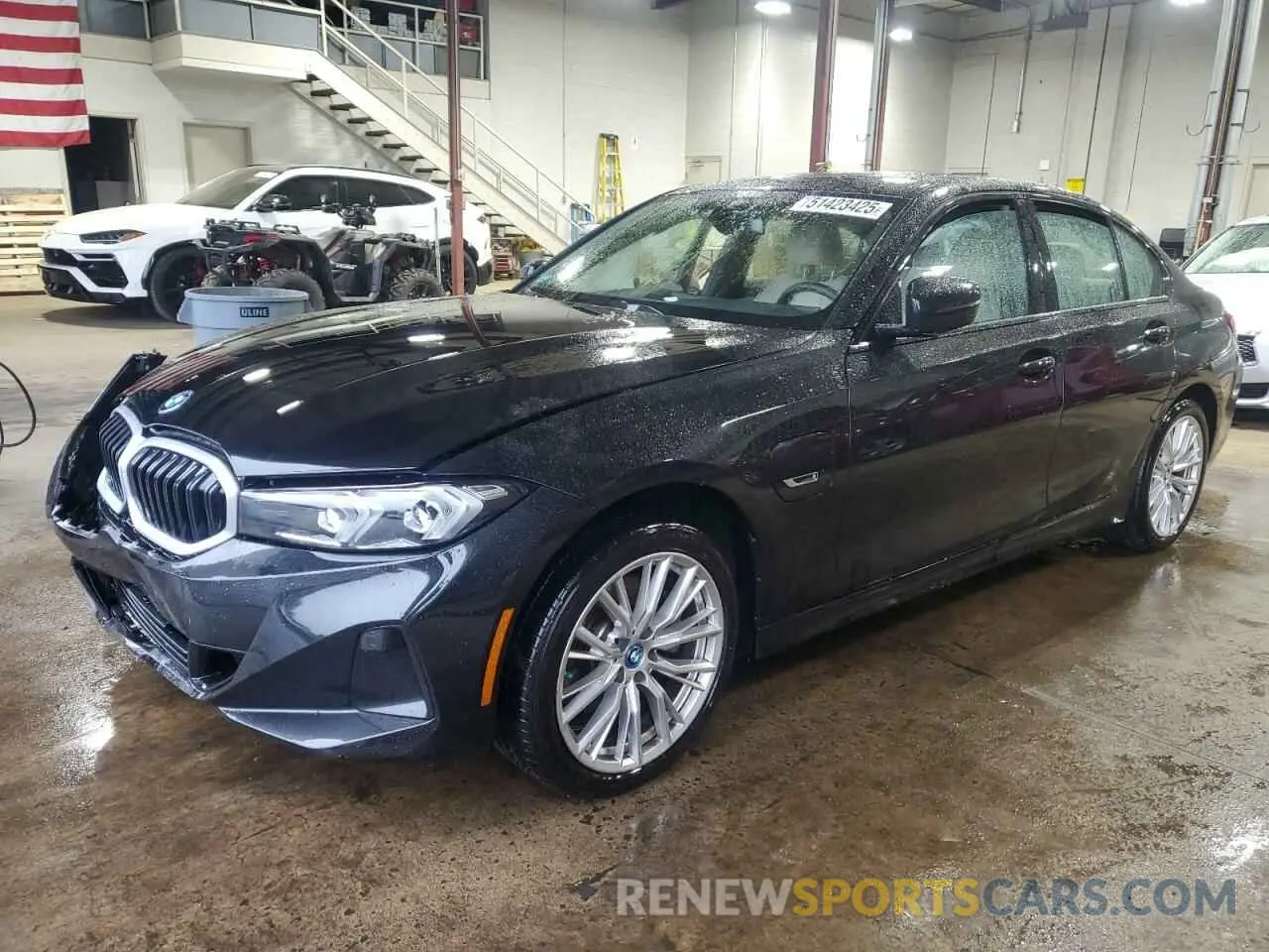 1 fotografías del automóvil dañado 3MW39FS08P8C88897 BMW 3 SERIES 2023