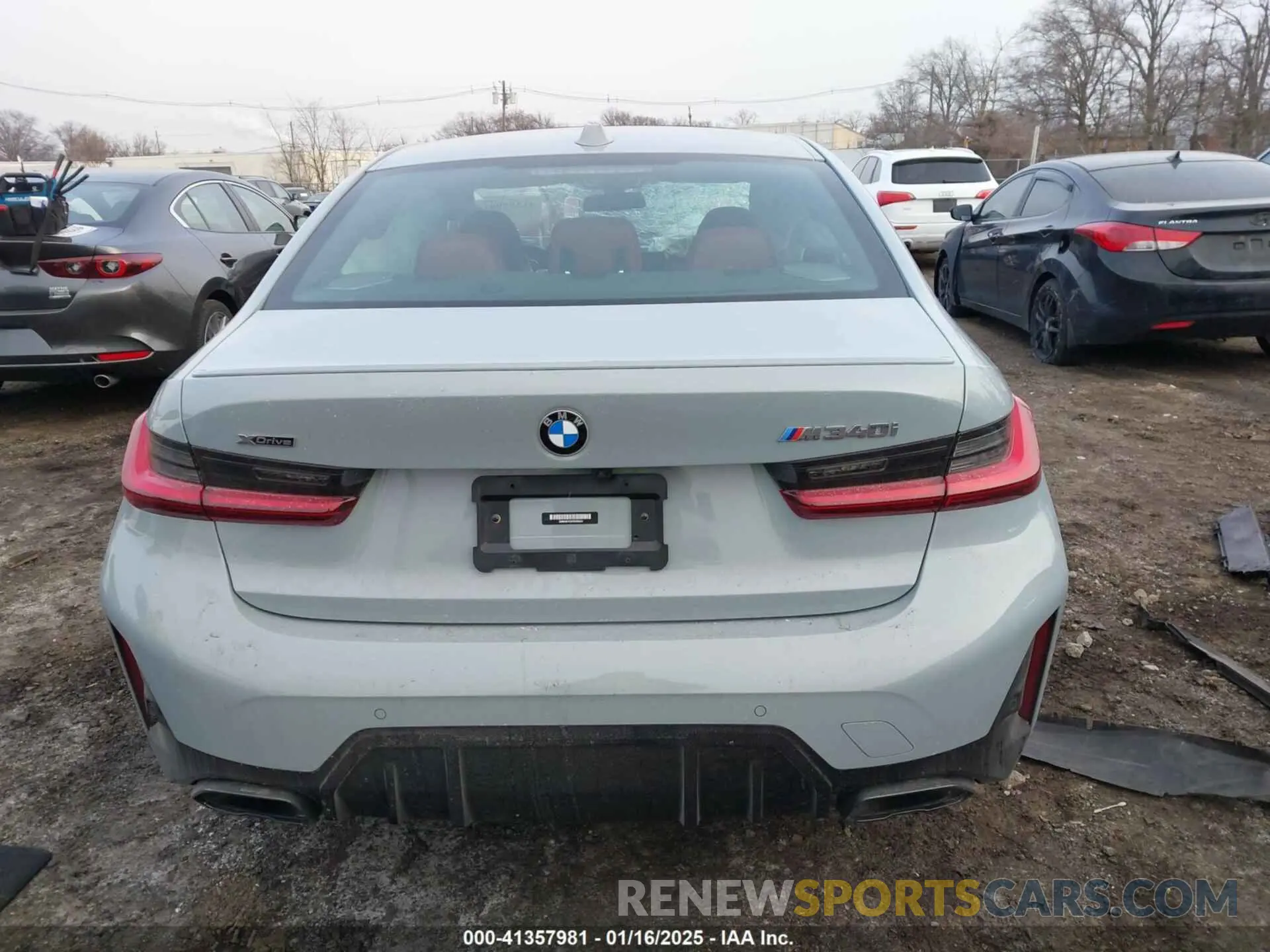 16 fotografías del automóvil dañado 3MW49FF02P8C85654 BMW 3 SERIES 2023