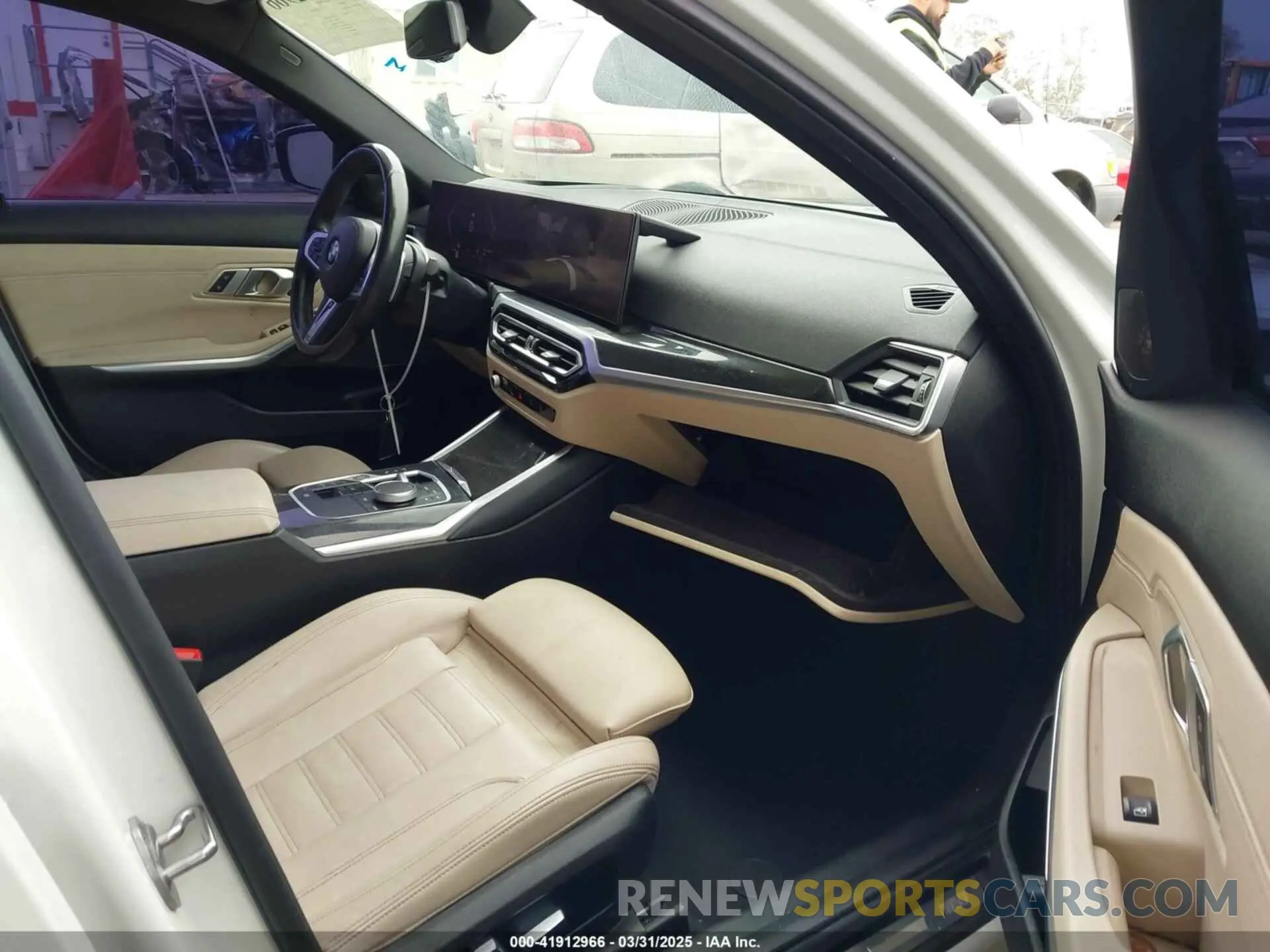5 fotografías del automóvil dañado 3MW49FF03P8C90698 BMW 3 SERIES 2023