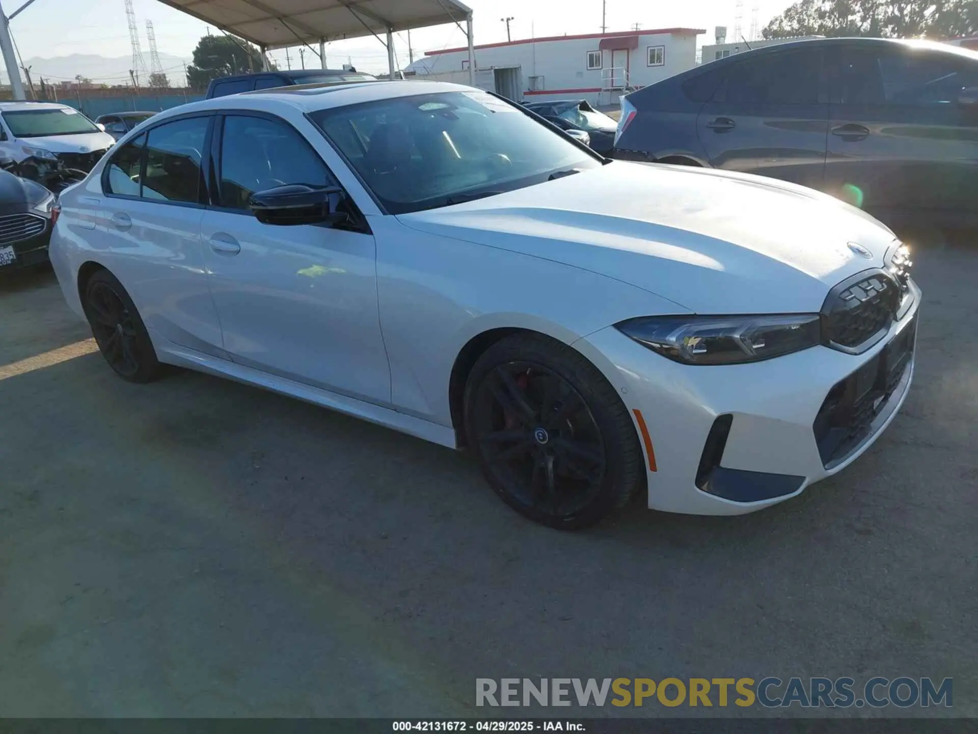 1 fotografías del automóvil dañado 3MW49FF09P8C88244 BMW 3 SERIES 2023