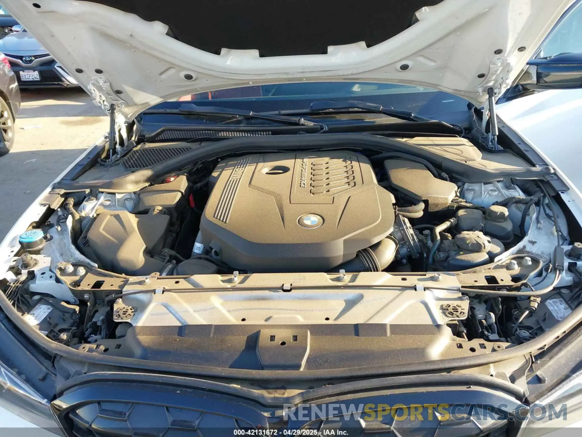 10 fotografías del automóvil dañado 3MW49FF09P8C88244 BMW 3 SERIES 2023