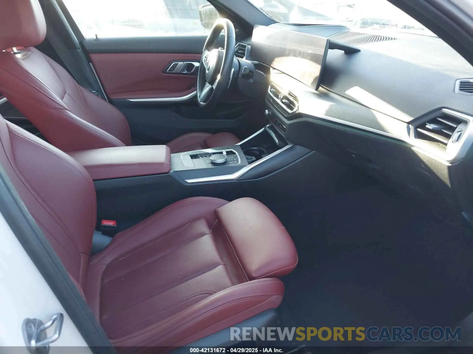 5 fotografías del automóvil dañado 3MW49FF09P8C88244 BMW 3 SERIES 2023