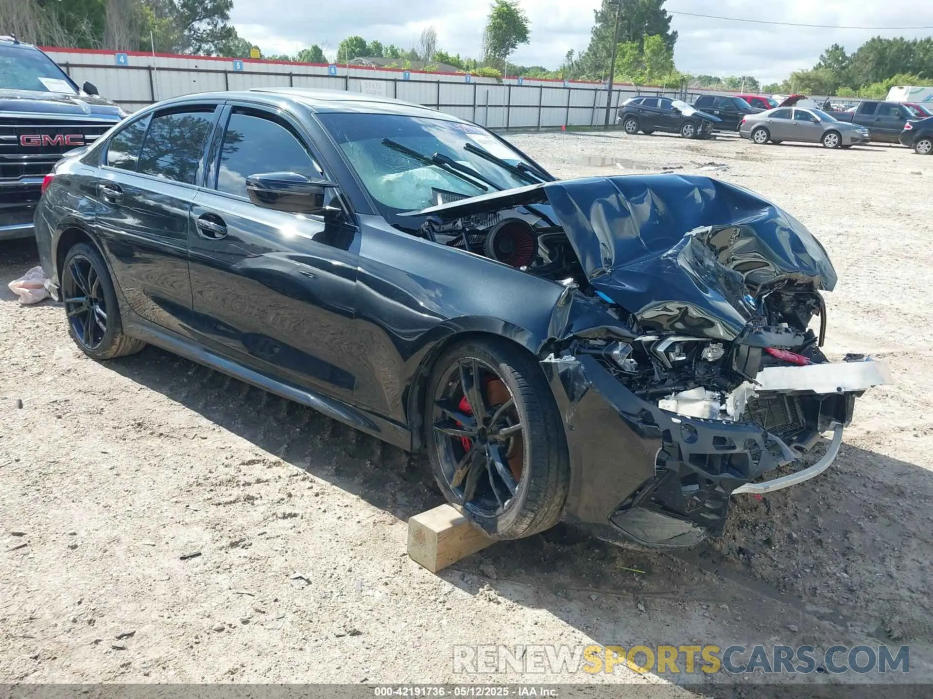1 fotografías del automóvil dañado 3MW49FS01P8D61614 BMW 3 SERIES 2023