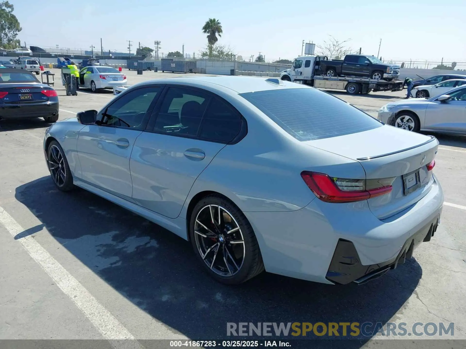 3 fotografías del automóvil dañado 3MW49FS05P8D26820 BMW 3 SERIES 2023