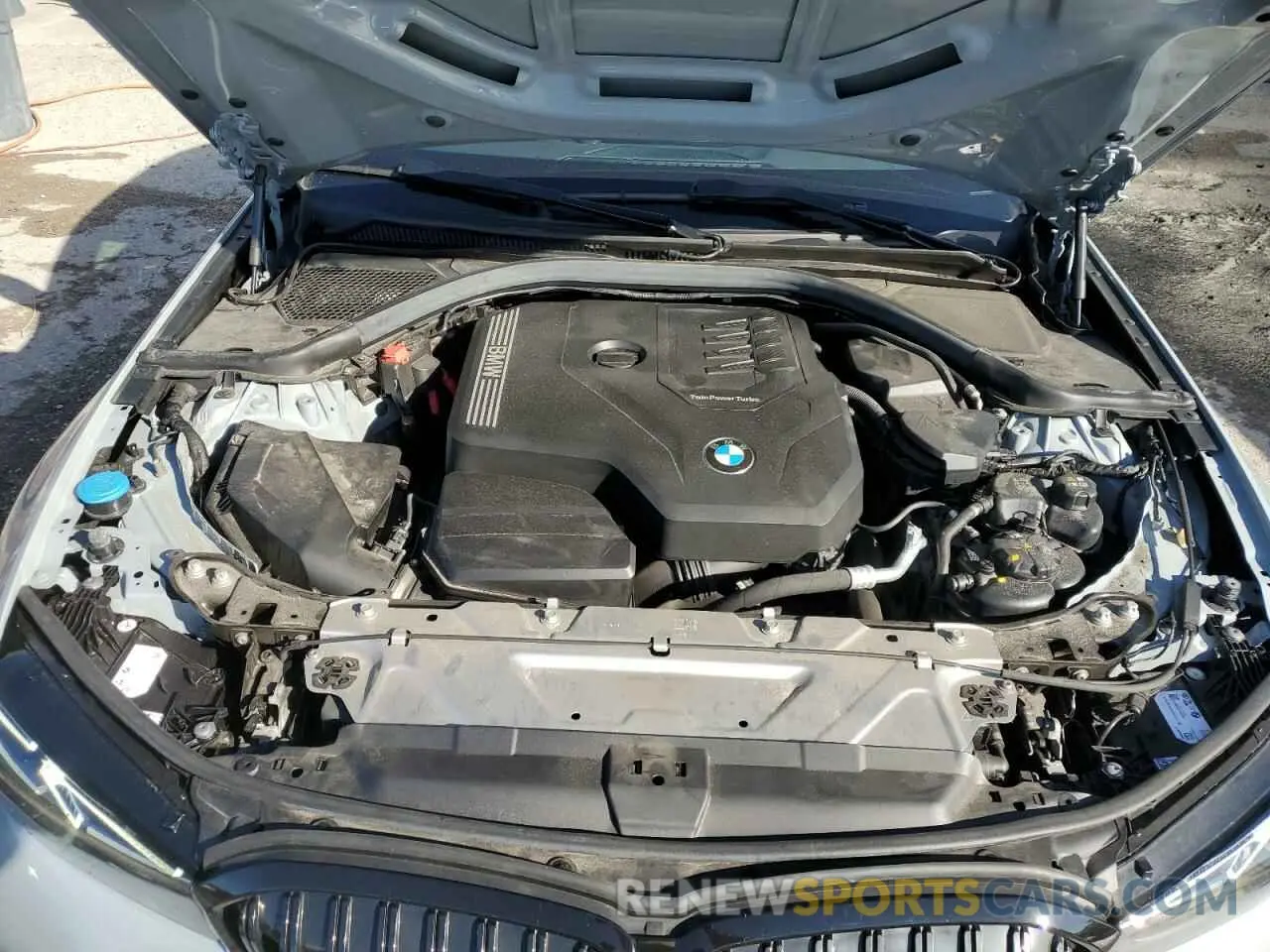 11 fotografías del automóvil dañado 3MW69FF03P8C97630 BMW 3 SERIES 2023