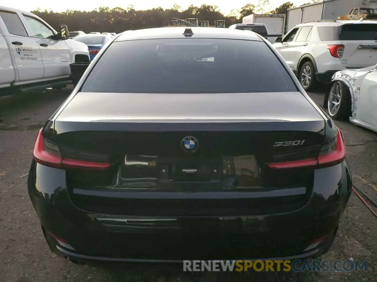 6 fotografías del automóvil dañado 3MW69FF06P8D02349 BMW 3 SERIES 2023
