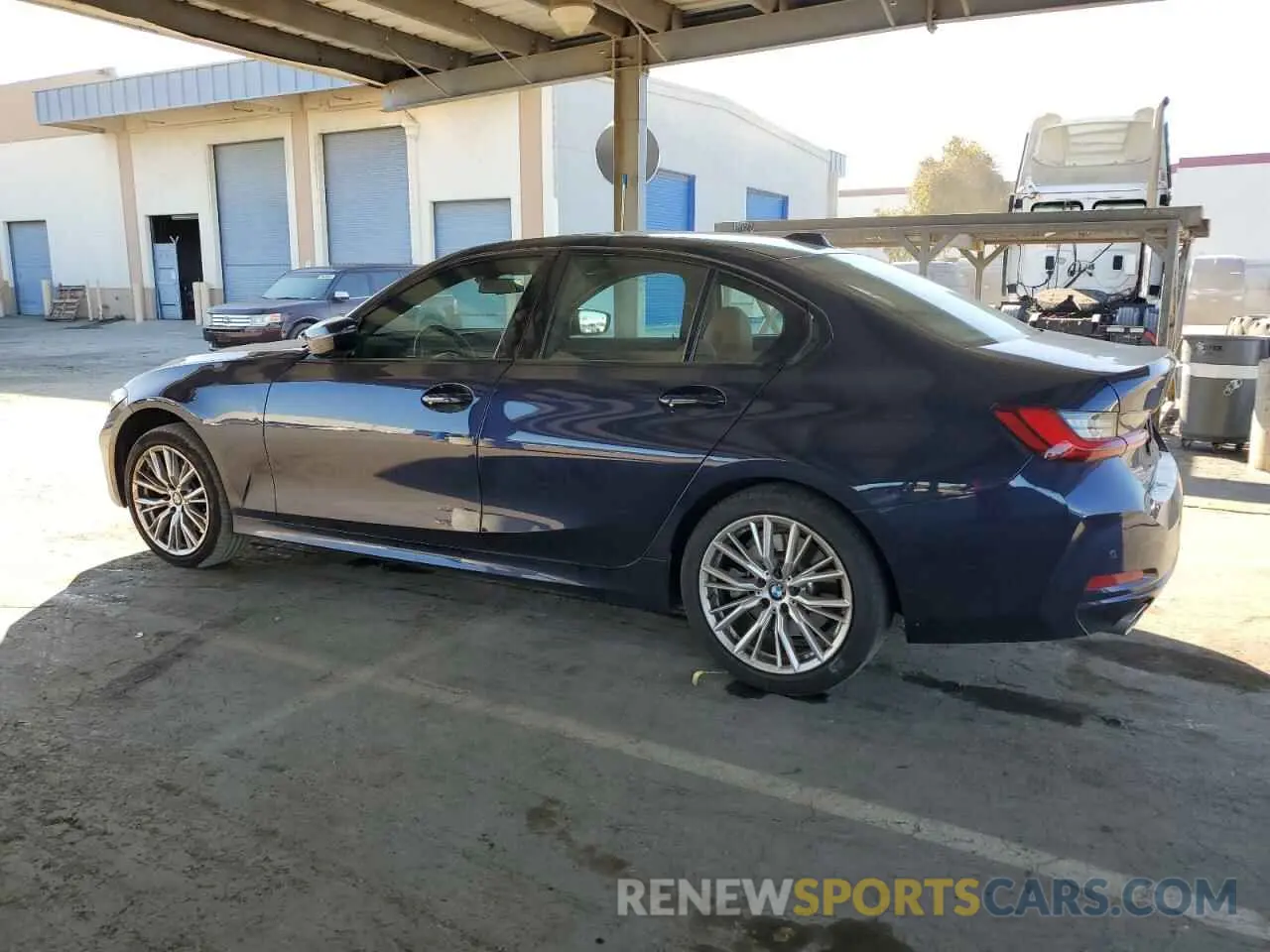 2 fotografías del automóvil dañado 3MW69FF07P8D13456 BMW 3 SERIES 2023