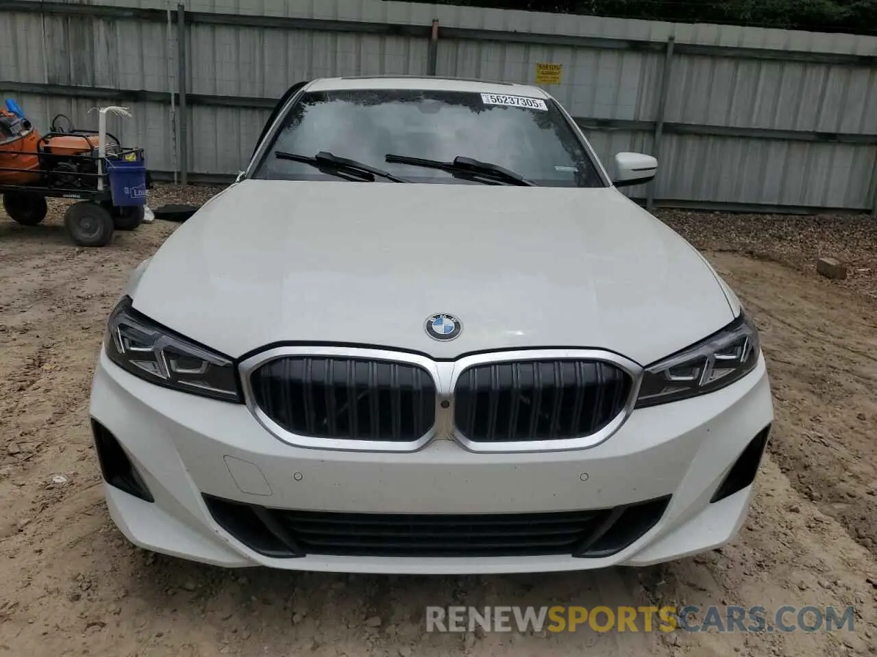 5 fotografías del automóvil dañado 3MW69FF08P8D45669 BMW 3 SERIES 2023