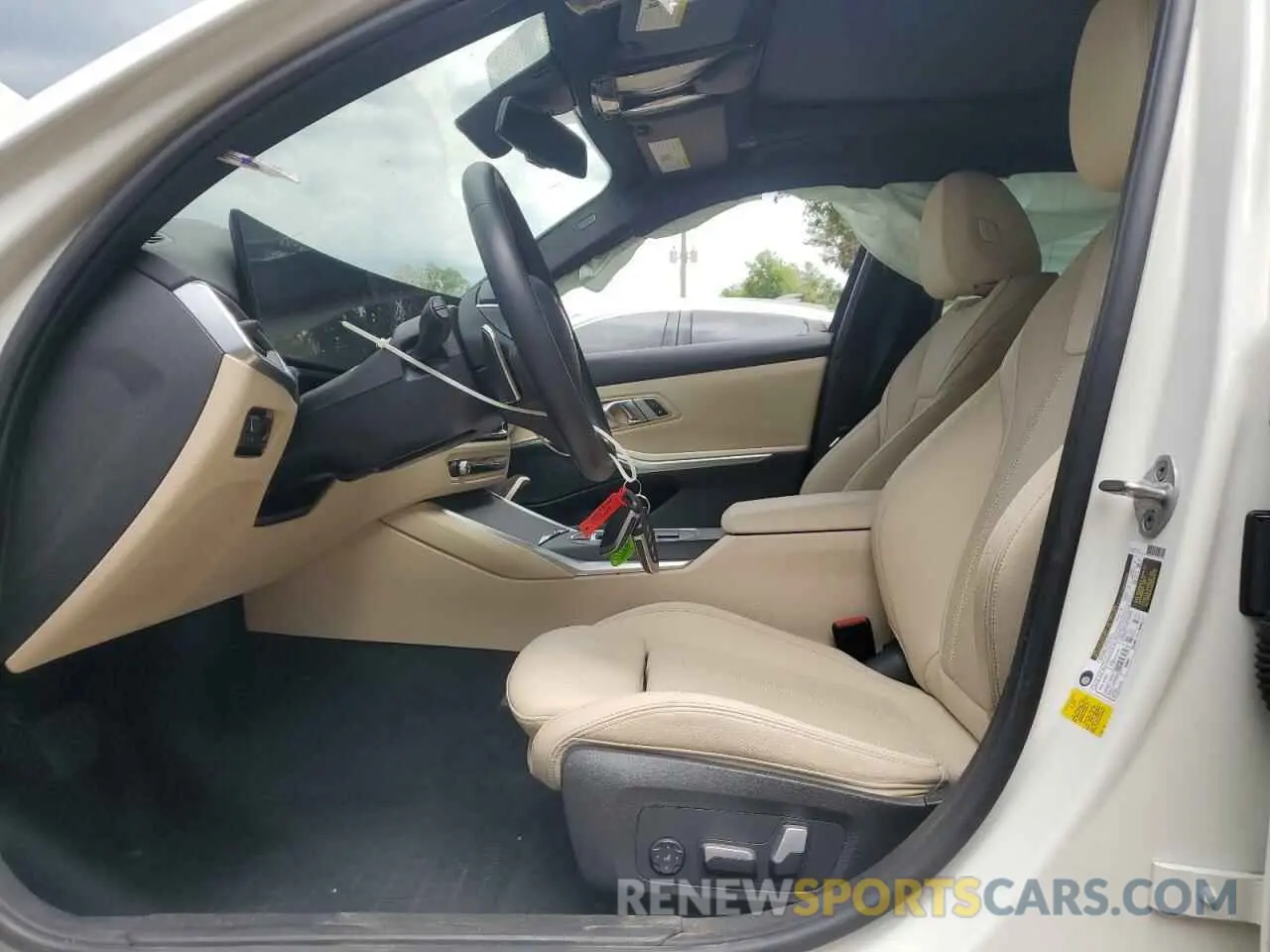 7 fotografías del automóvil dañado 3MW69FF08P8D45669 BMW 3 SERIES 2023