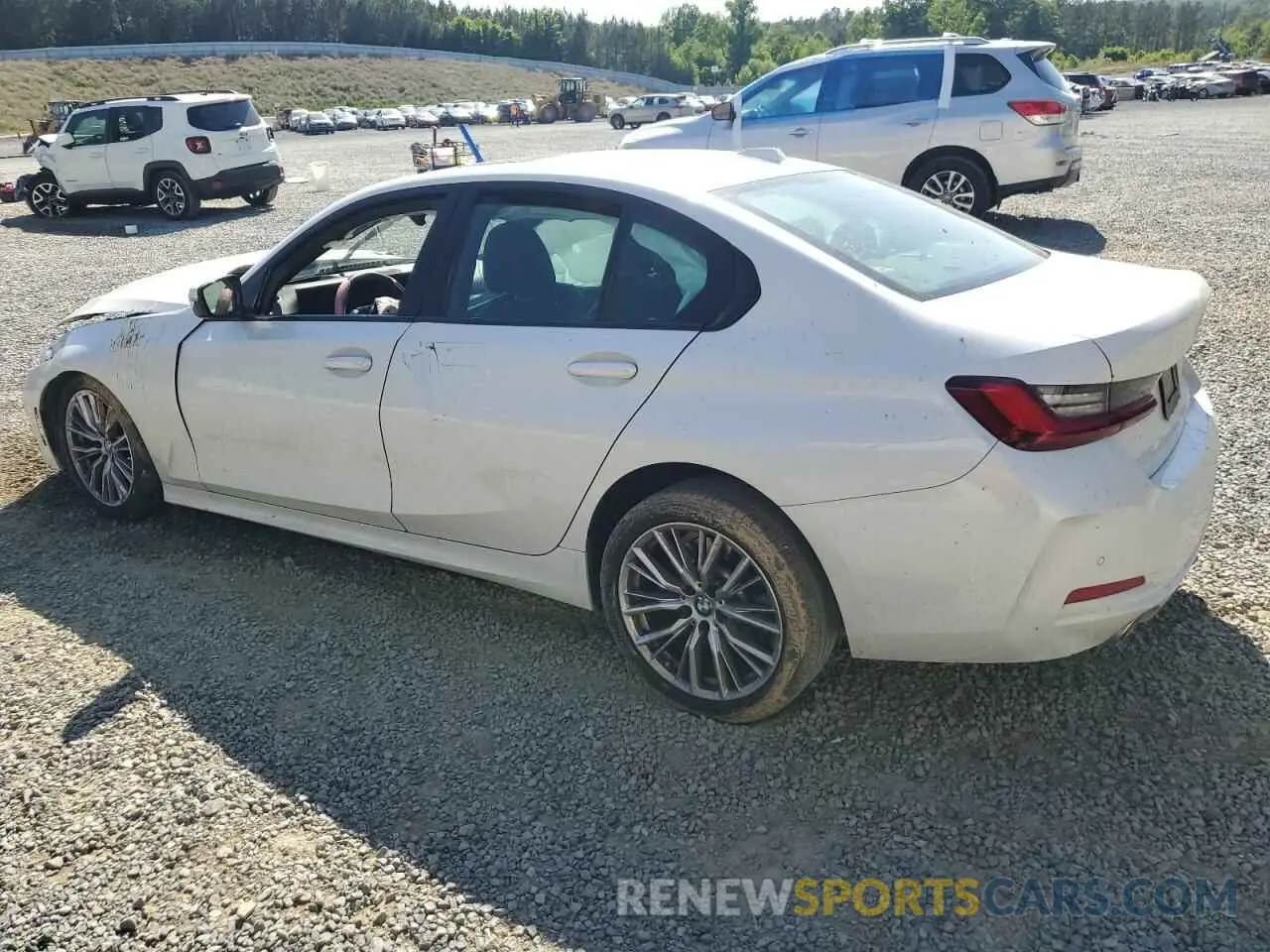 2 fotografías del automóvil dañado 3MW69FF0XP8D11989 BMW 3 SERIES 2023