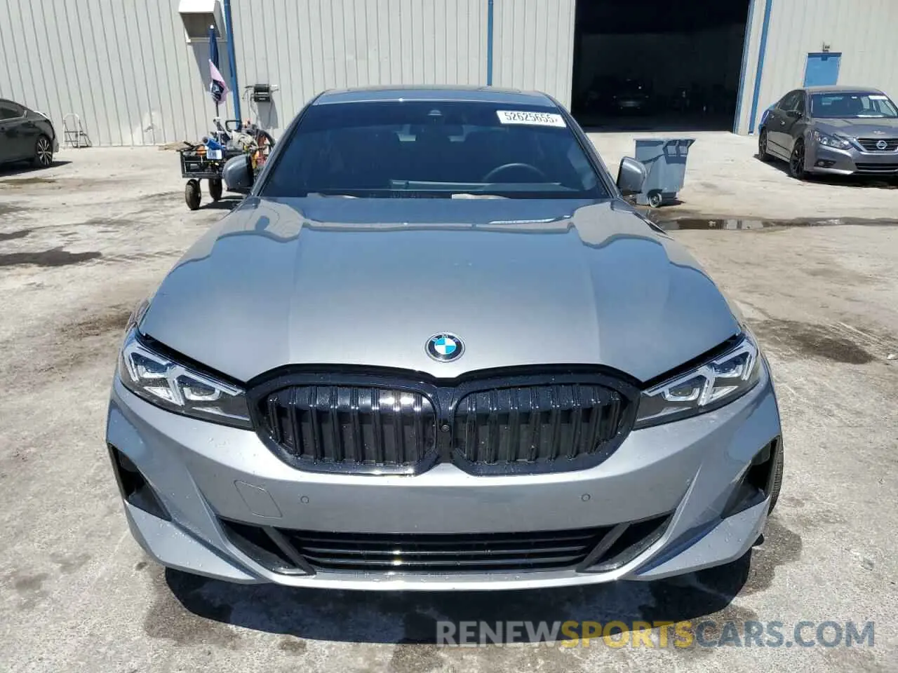 5 fotografías del automóvil dañado 3MW89FF00P8D34979 BMW 3 SERIES 2023