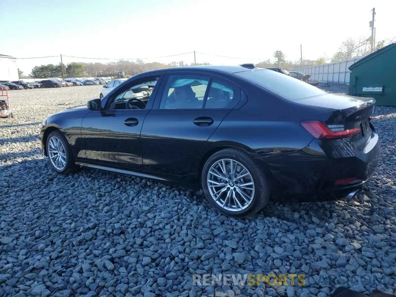 2 fotografías del automóvil dañado 3MW89FF03P8C92856 BMW 3 SERIES 2023